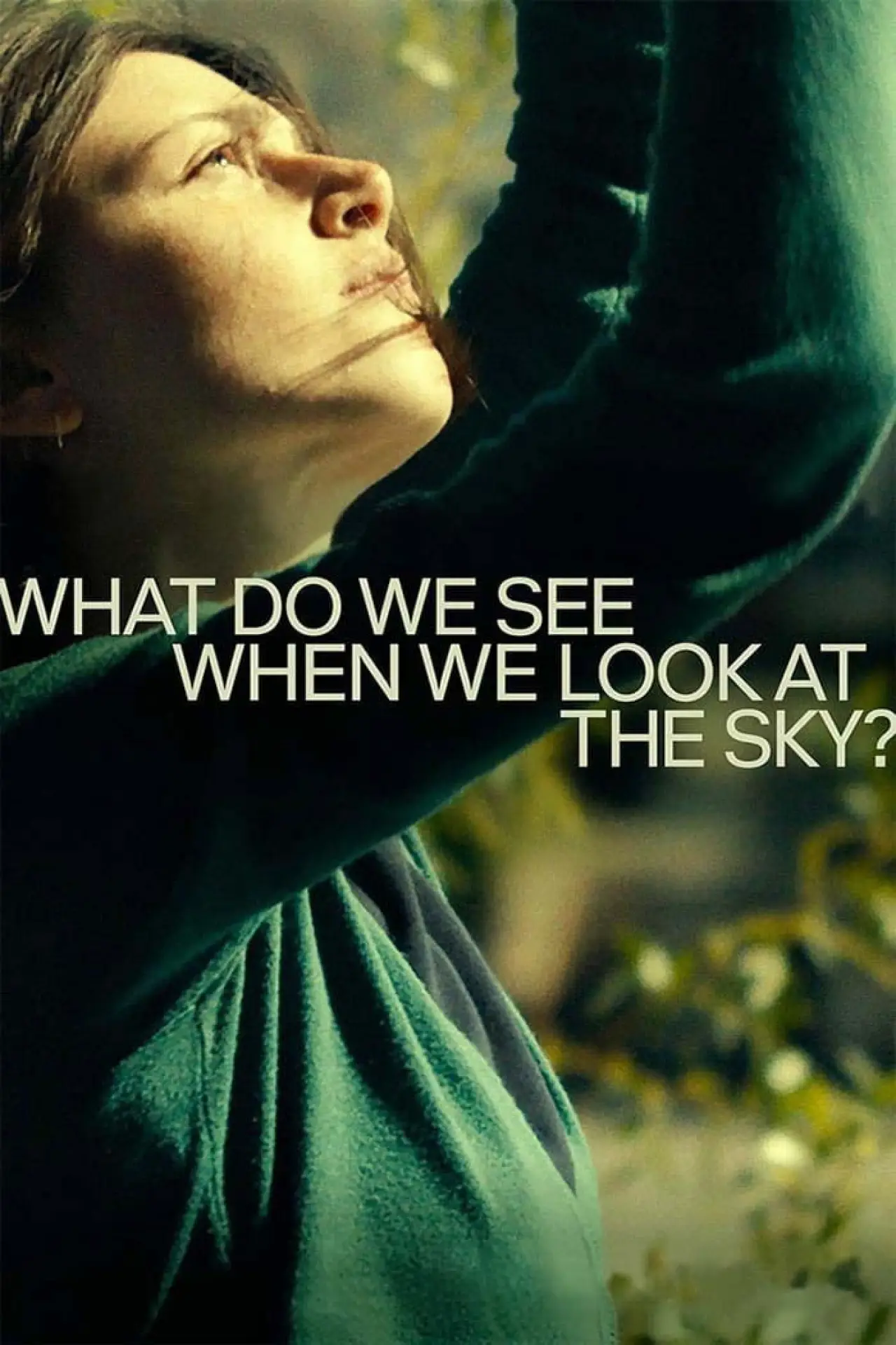 Movie poster "What Do We See When We Look at the Sky?"