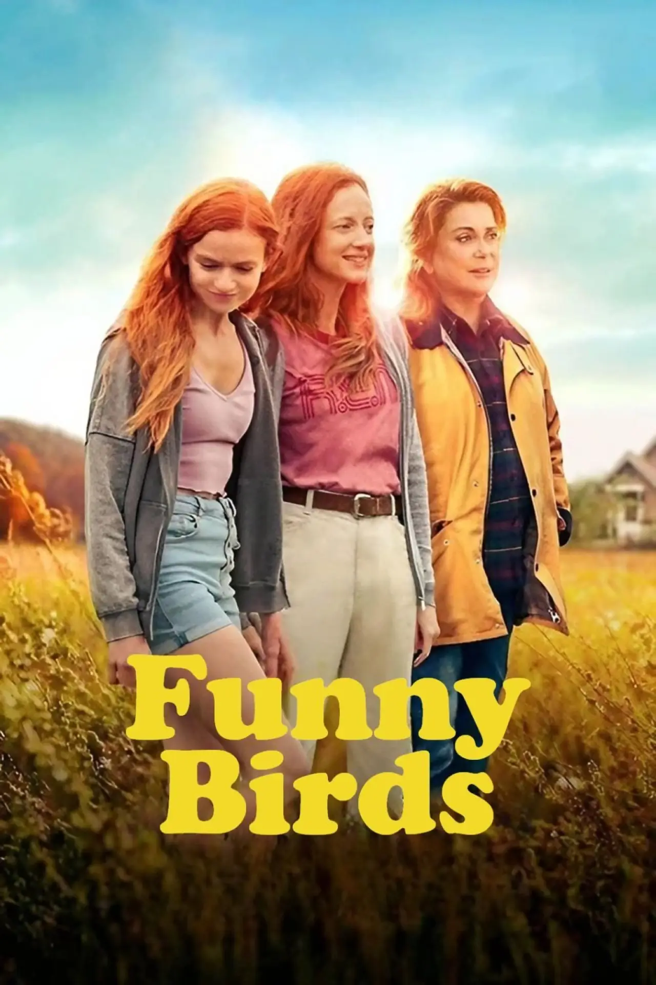 Movie poster "Funny Birds"