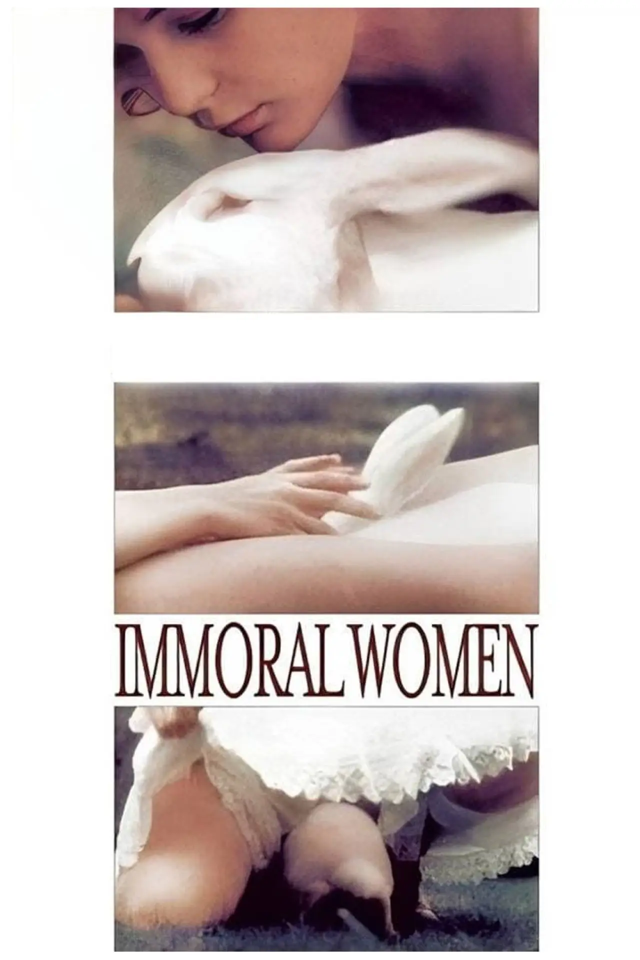 Movie poster "Immoral Women"