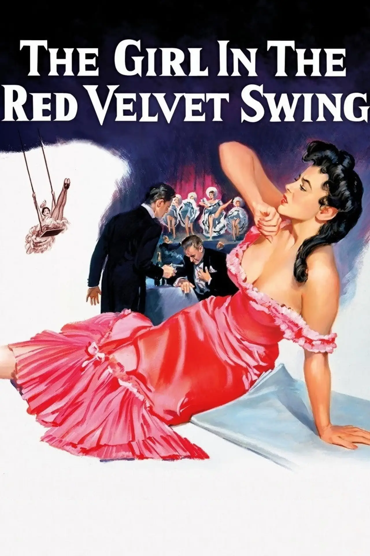 Movie poster "The Girl in the Red Velvet Swing"