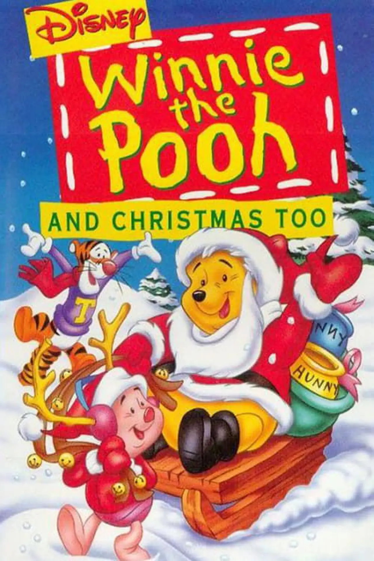 Movie poster "Winnie the Pooh & Christmas Too"