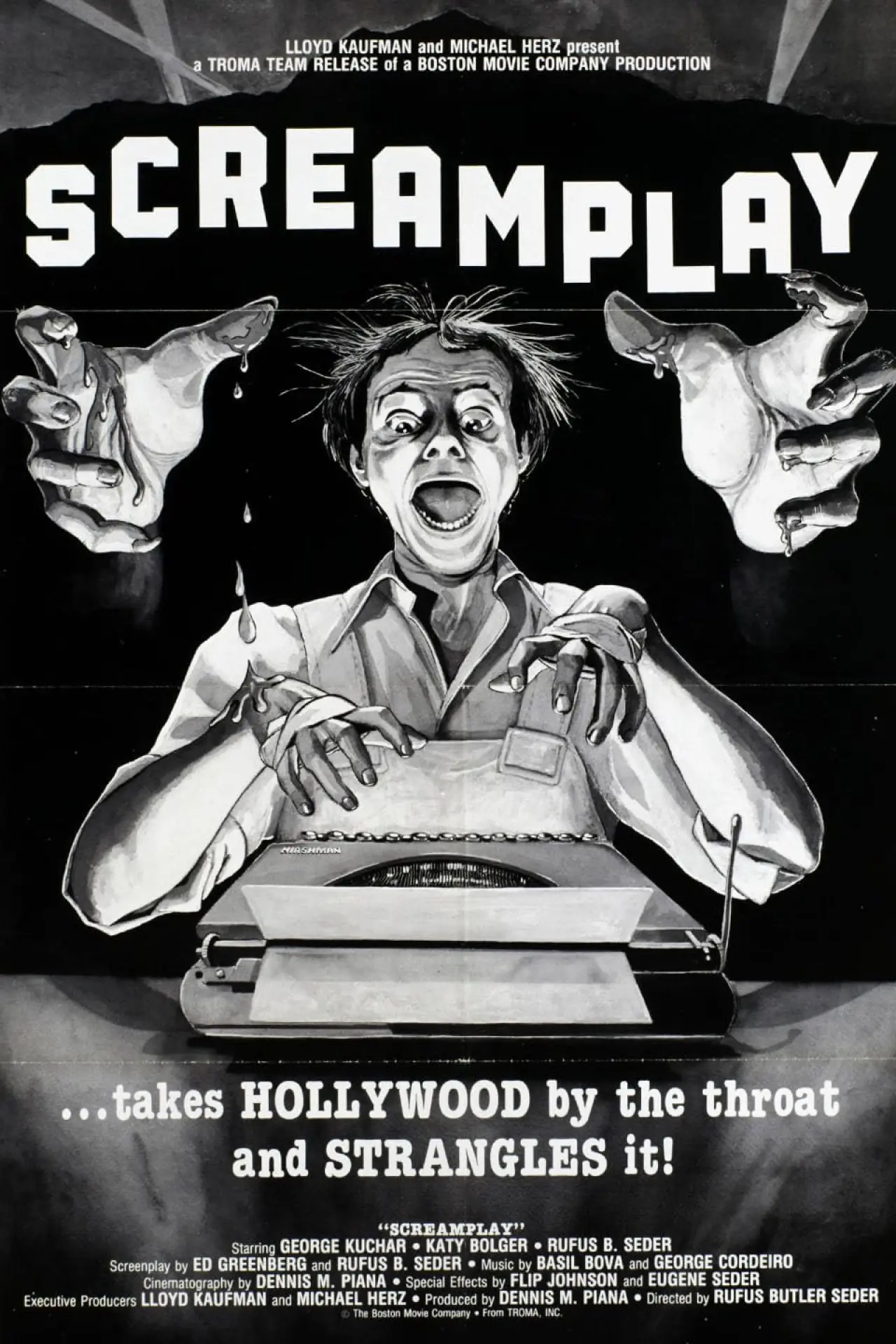 Movie poster "Screamplay"