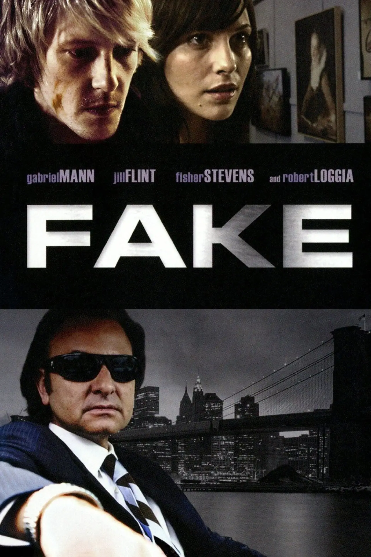 Movie poster "Fake"