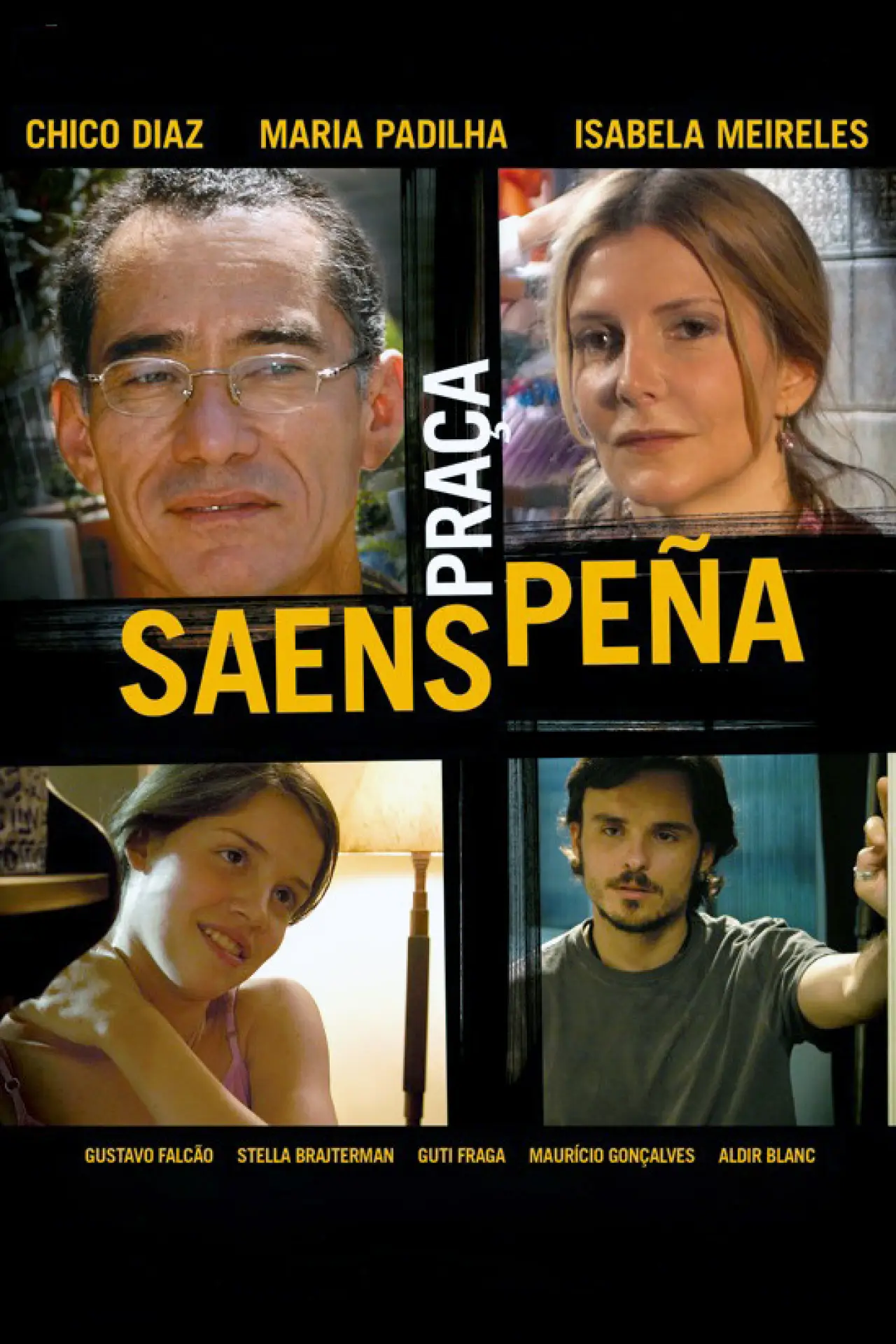 Movie poster "Praça Saens Peña"