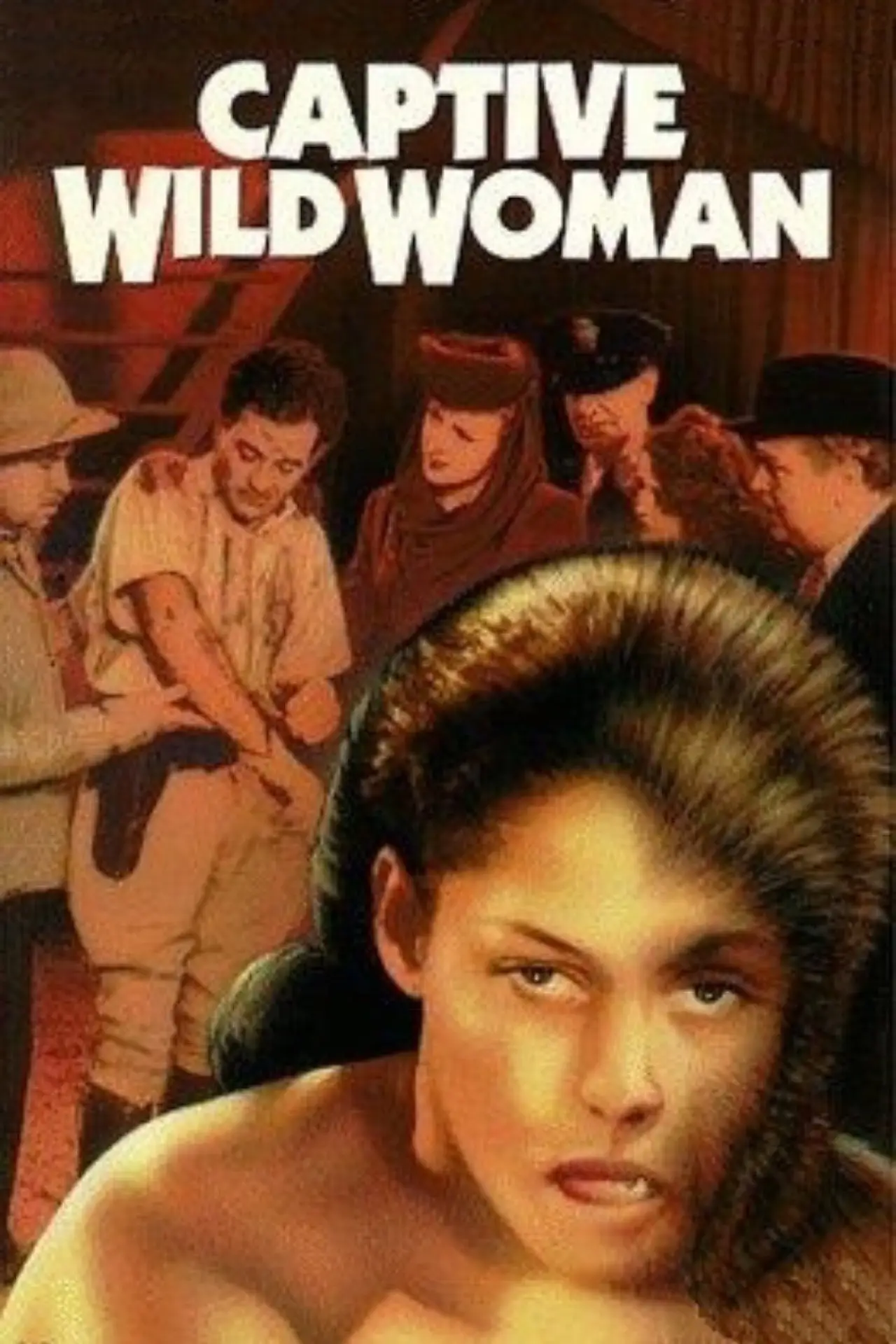 Movie poster "Captive Wild Woman"