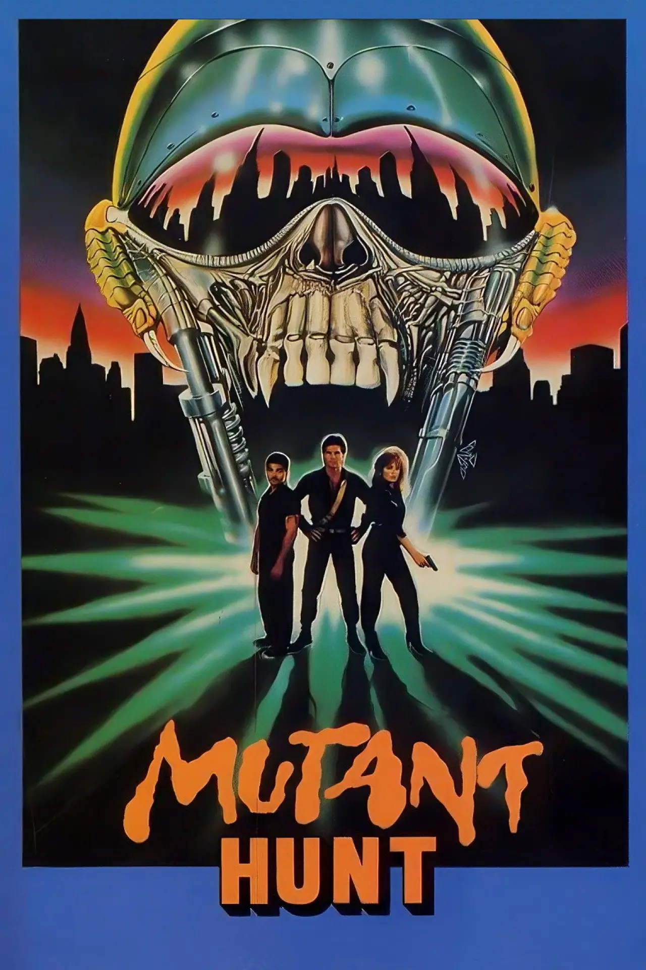 Movie poster "Mutant Hunt"