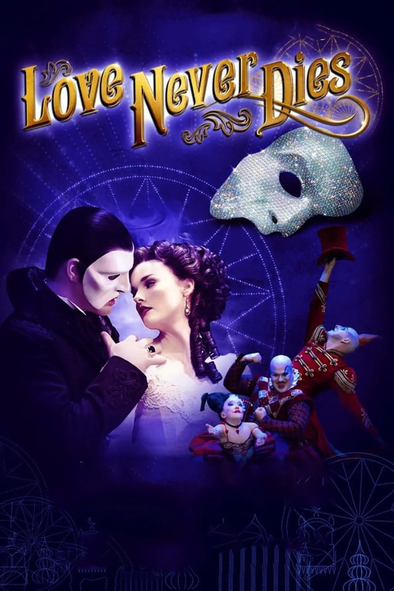 Movie poster "Love Never Dies"