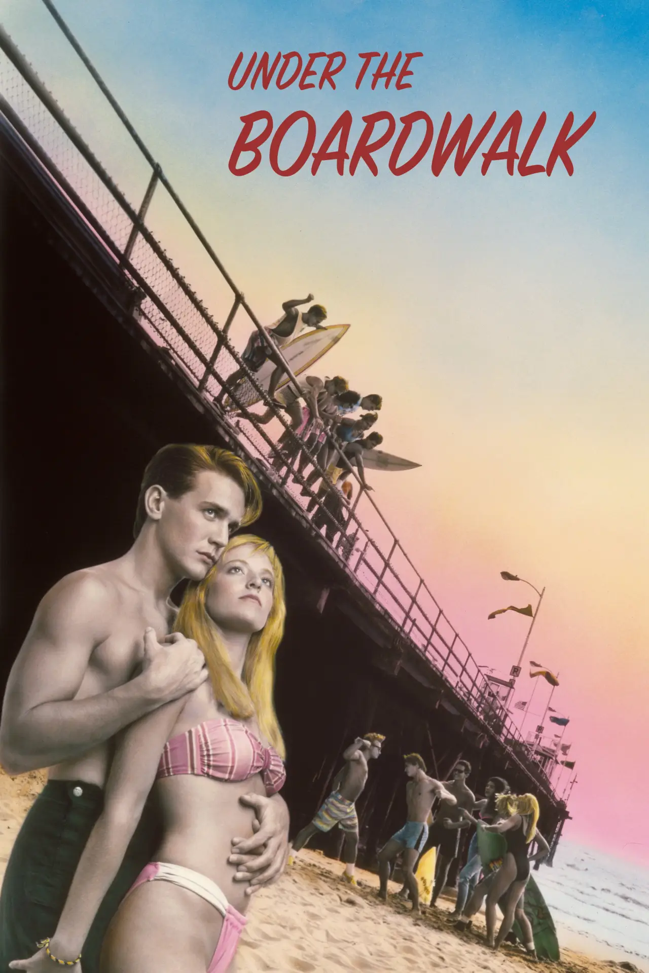 Movie poster "Under the Boardwalk"