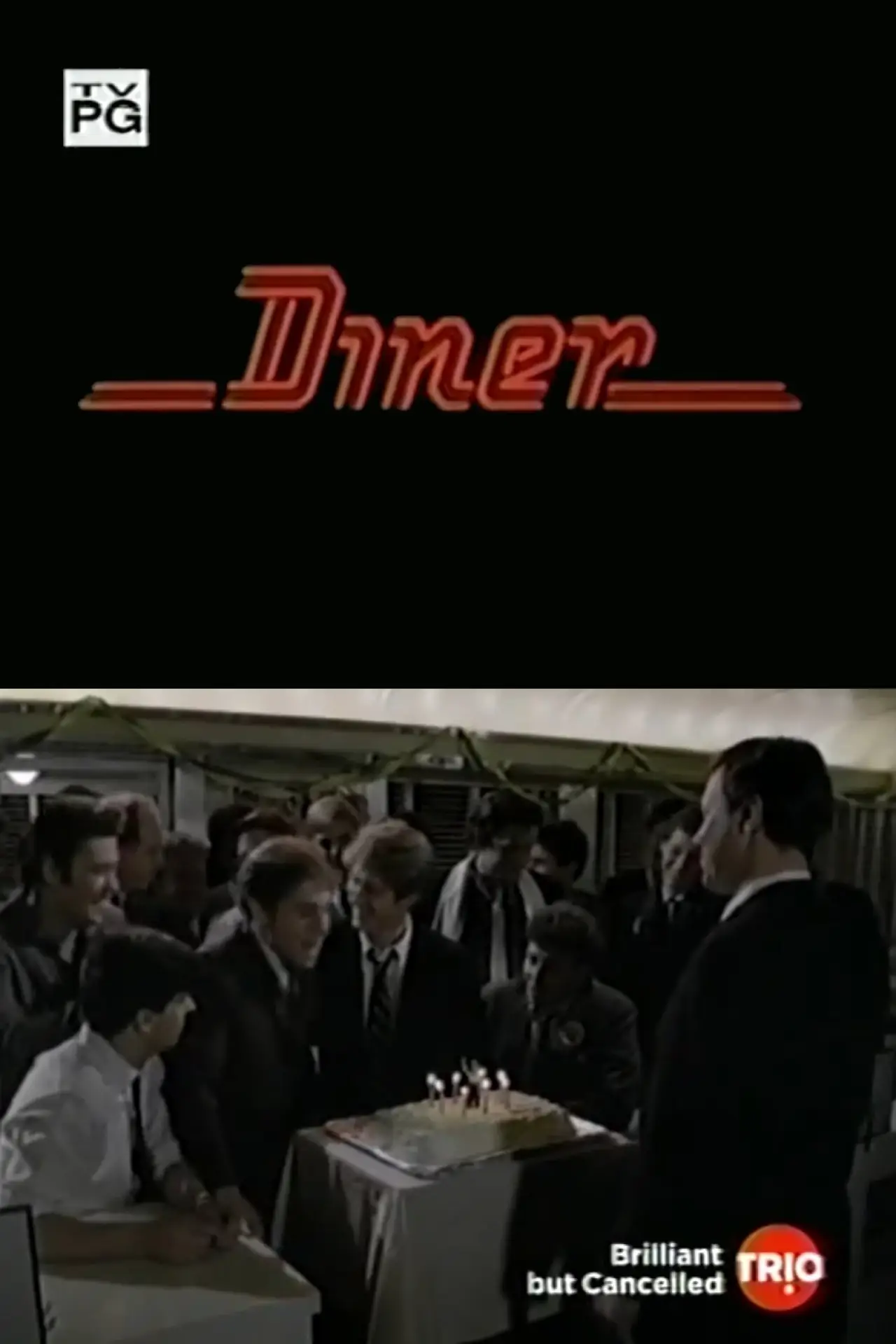 Movie poster "Diner"