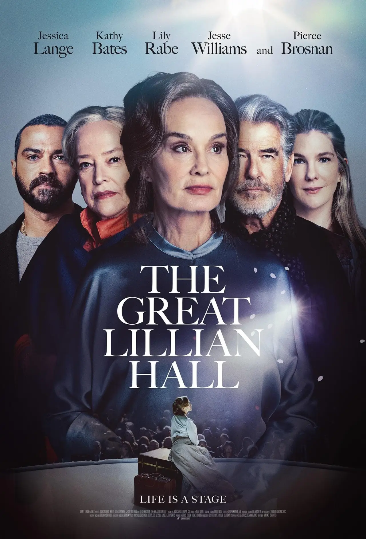 Movie poster "The Great Lillian Hall"