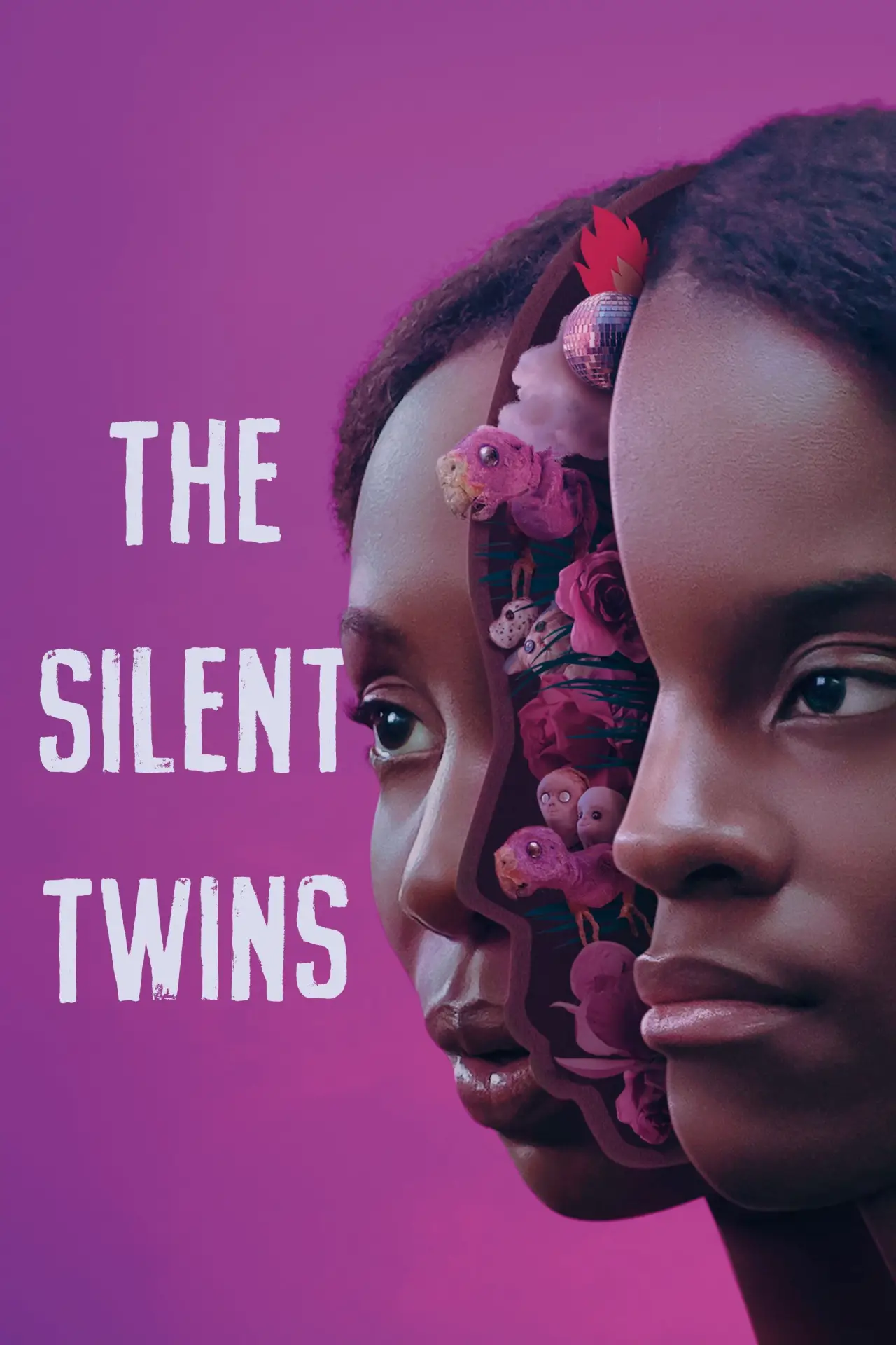 Movie poster "The Silent Twins"