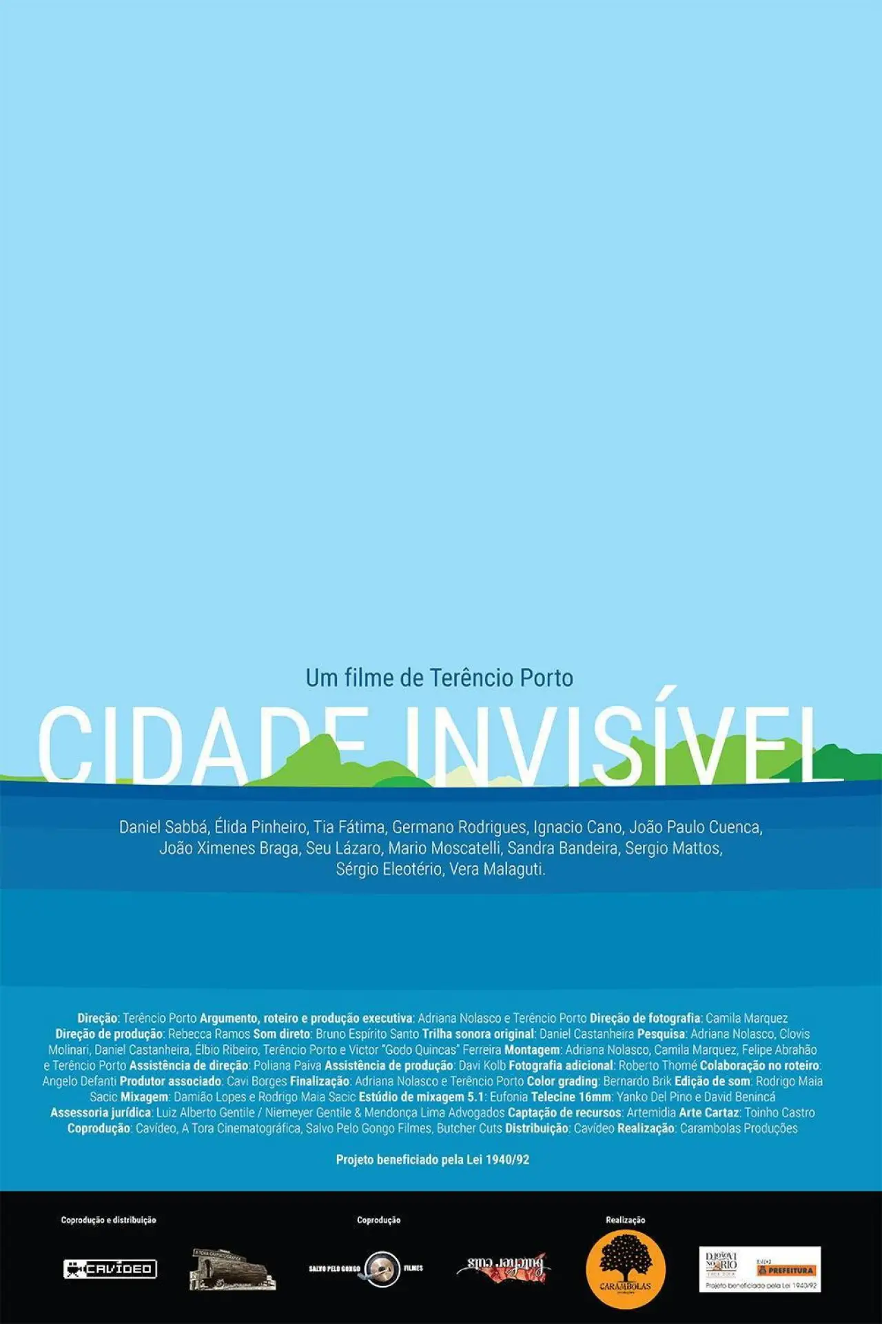 Movie poster "Cidade Invisível"