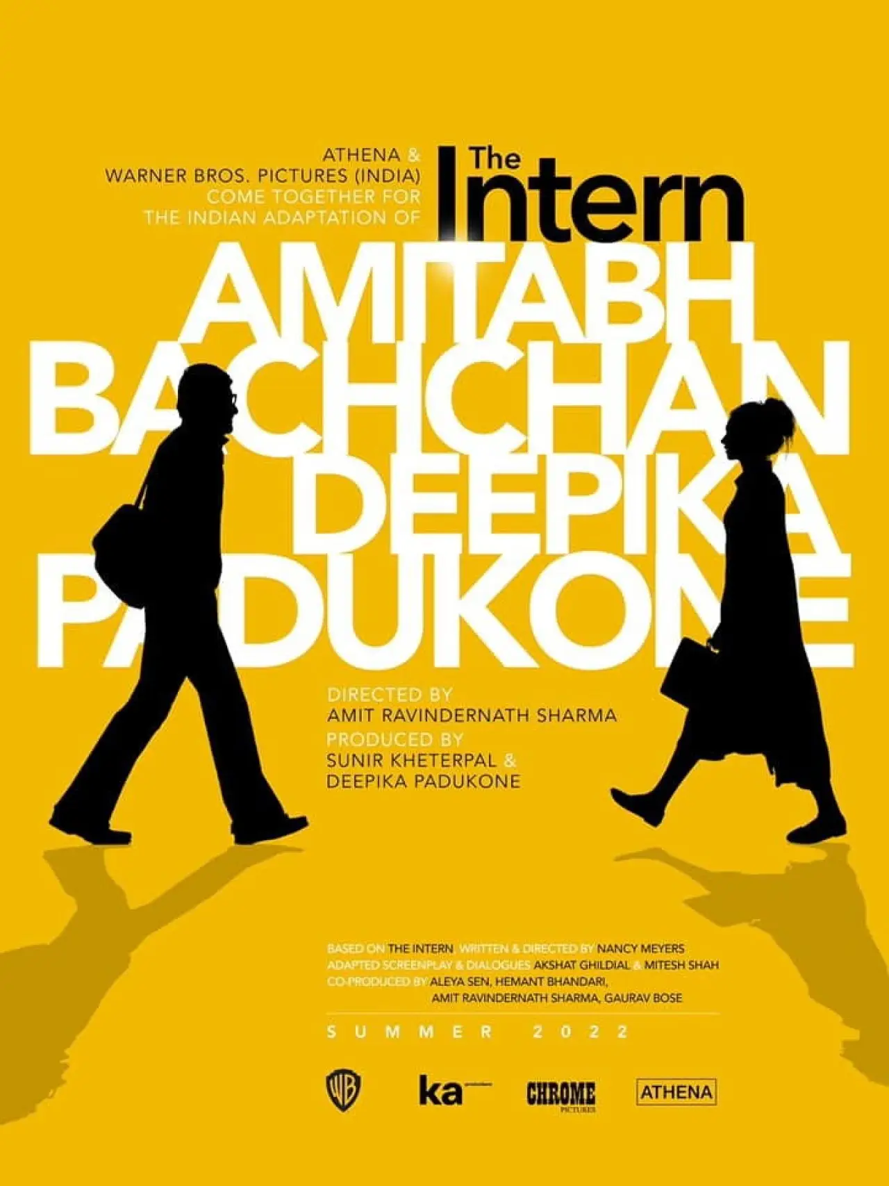 Movie poster "The Intern"