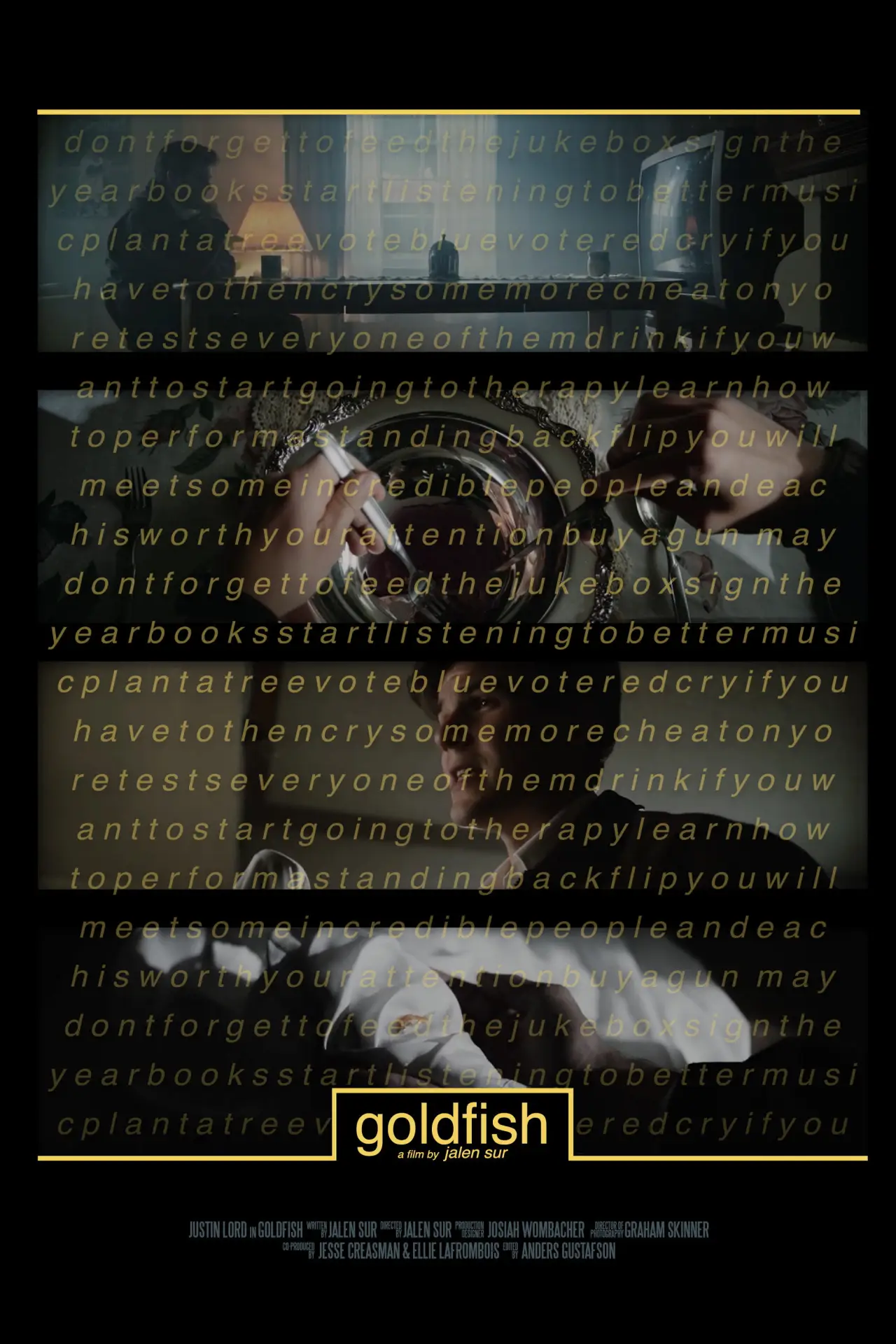 Movie poster "Goldfish"