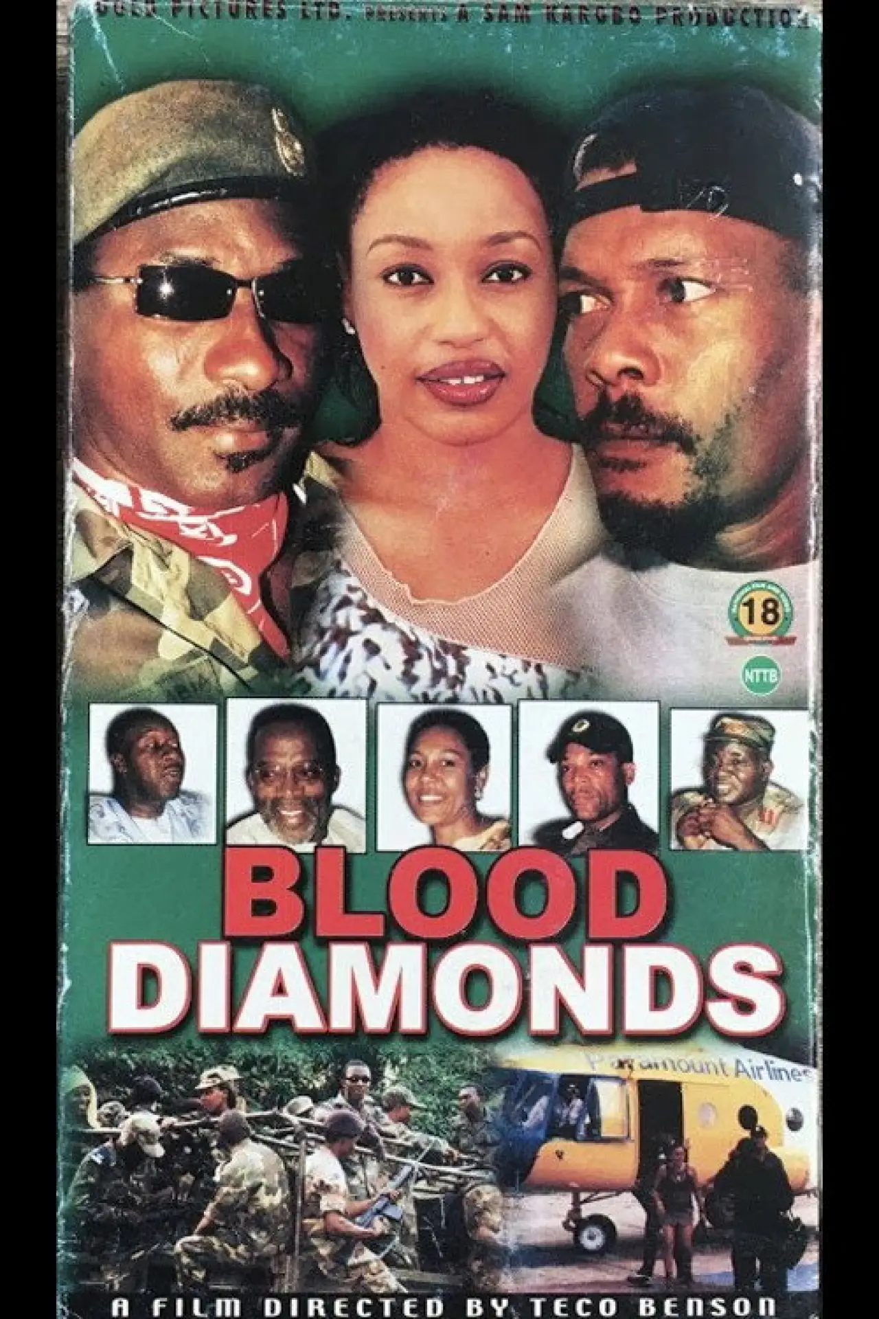 Movie poster "Blood Diamonds"