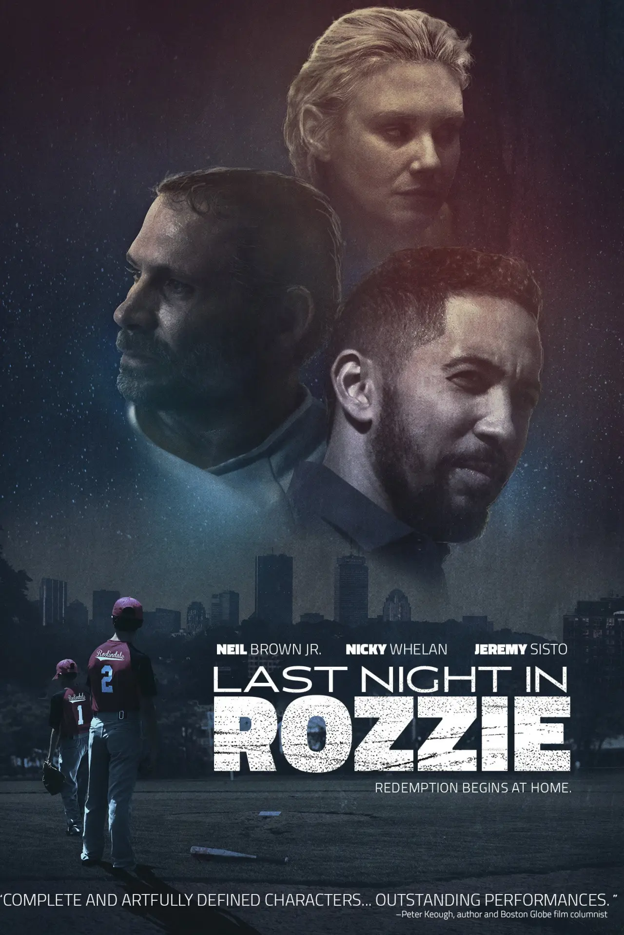 Movie poster "Last Night in Rozzie"
