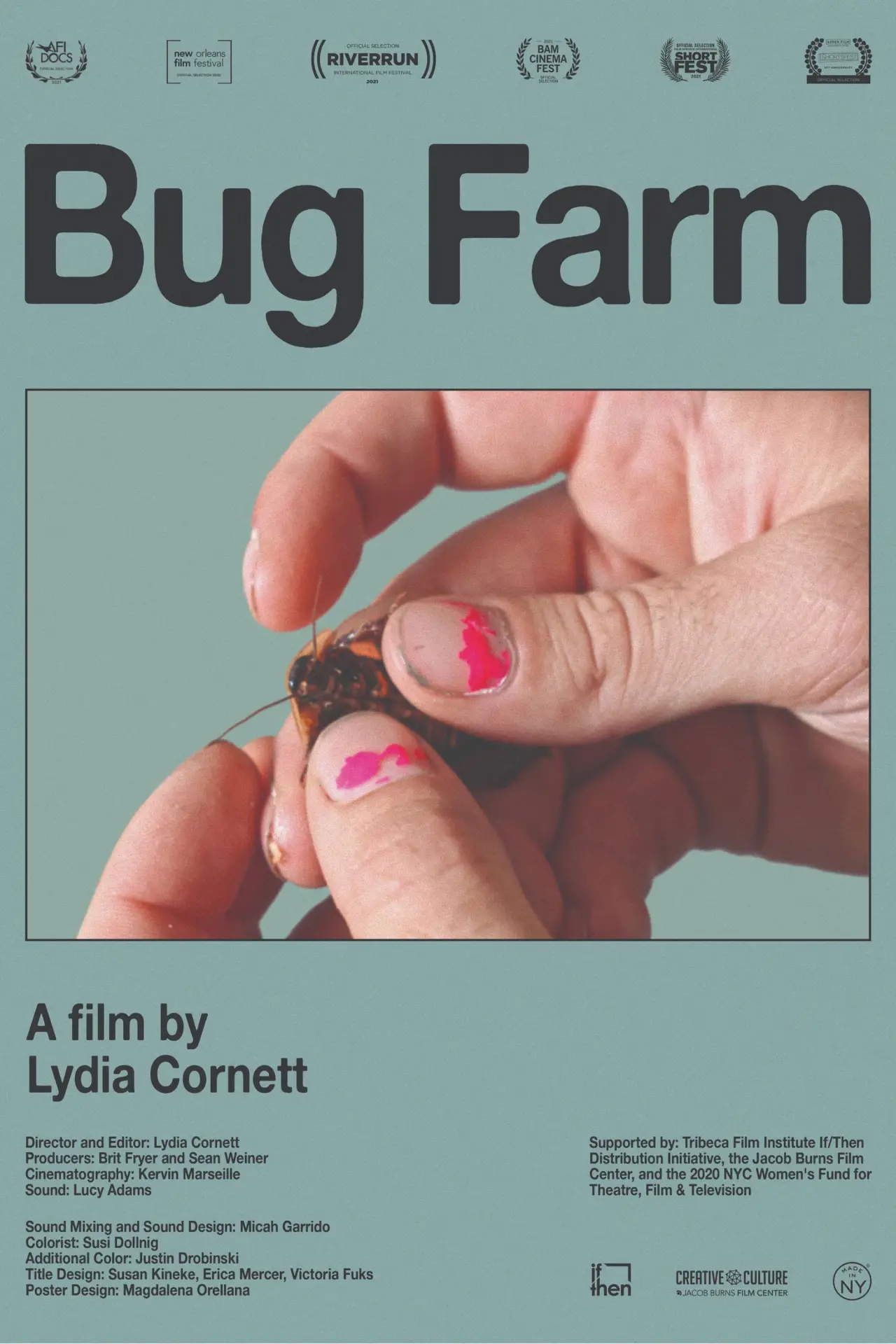 Movie poster "Bug Farm"