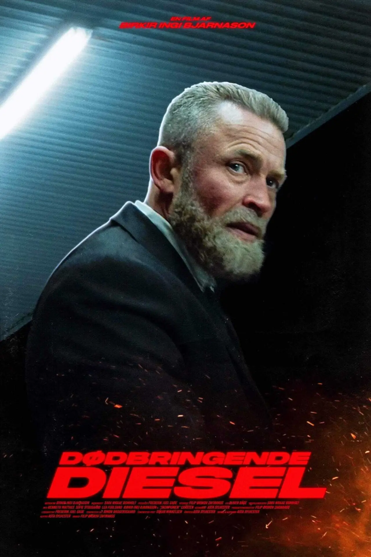 Movie poster "Dødbringende Diesel"
