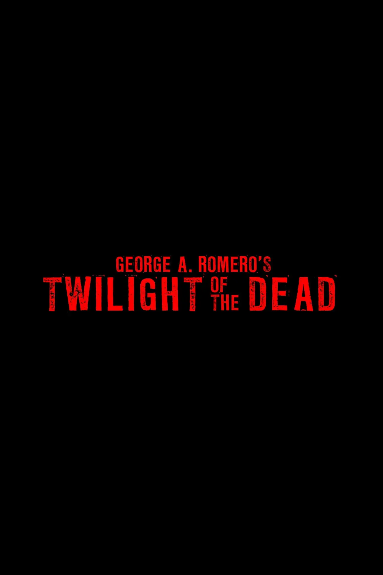 Movie poster "Twilight of the Dead"