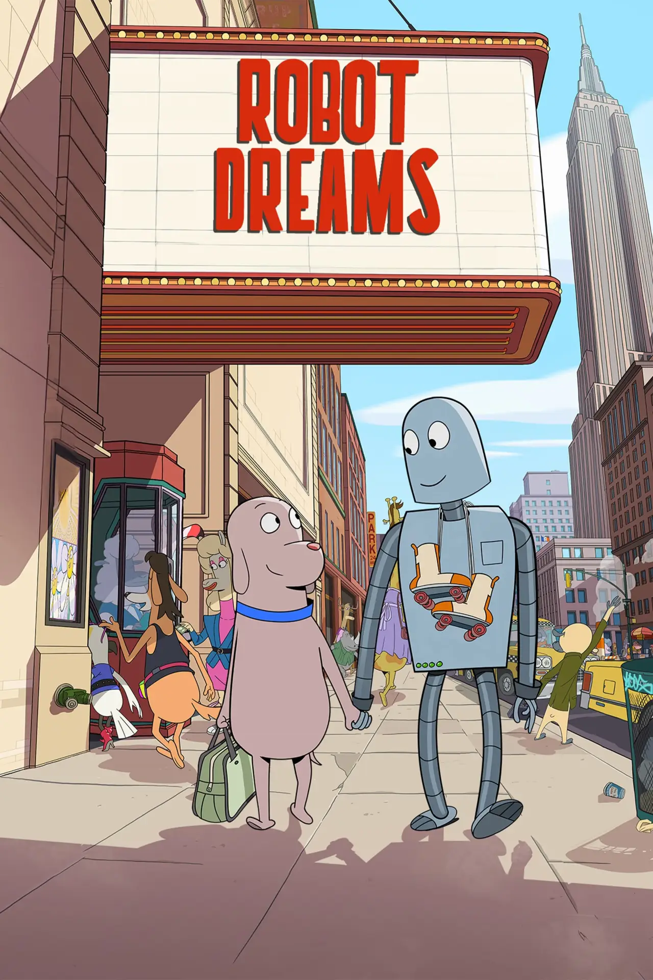 Movie poster "Robot Dreams"
