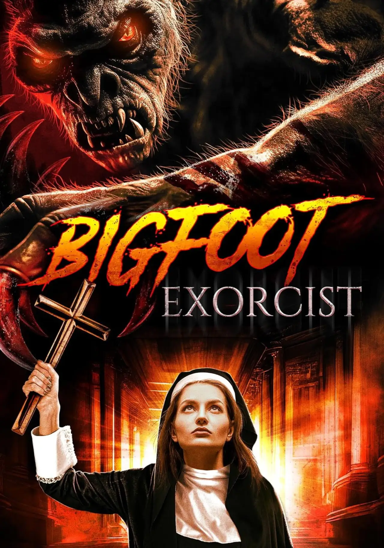 Movie poster "Bigfoot Exorcist"