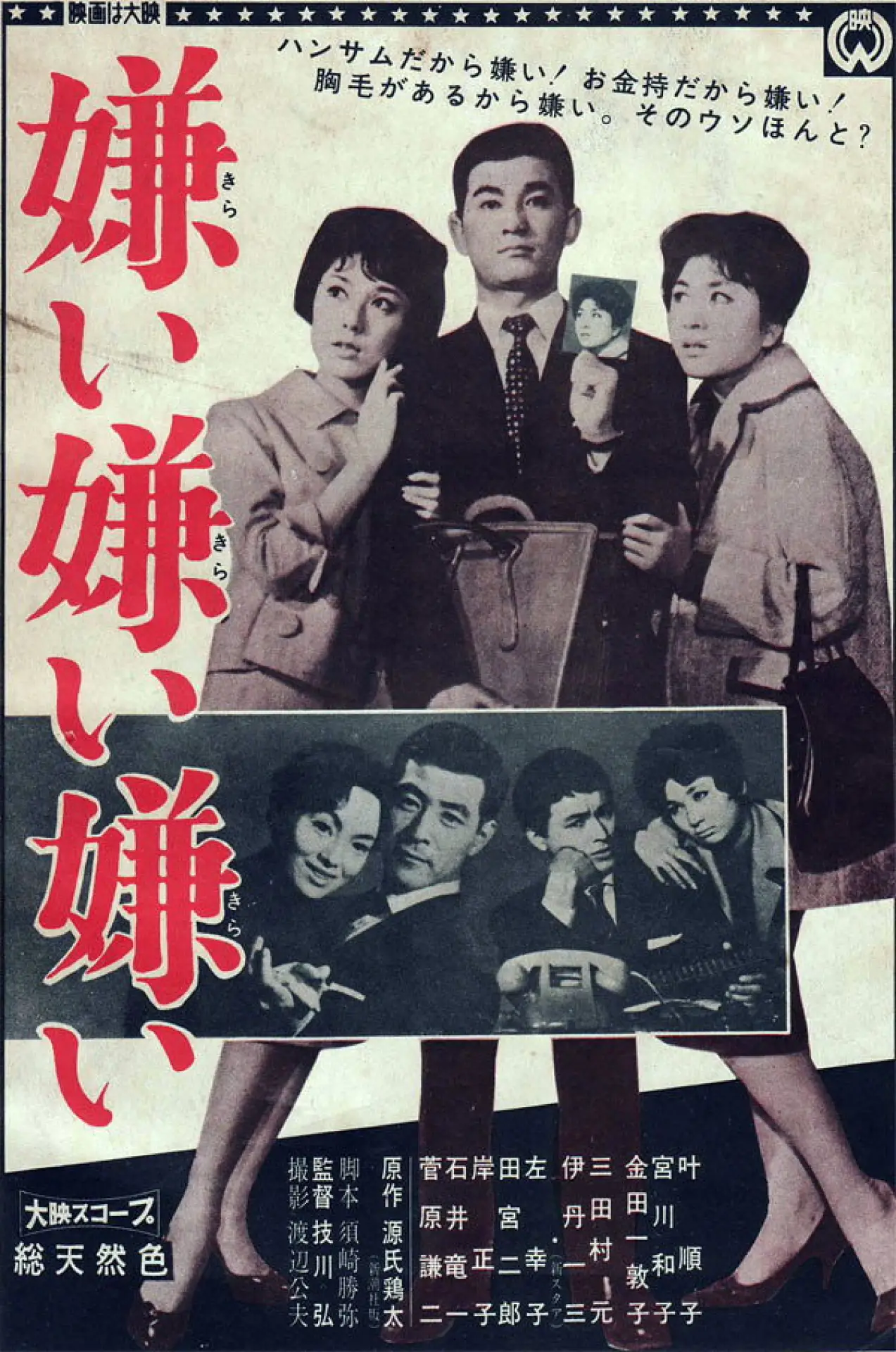 Movie poster "Kirai Kirai Kirai"