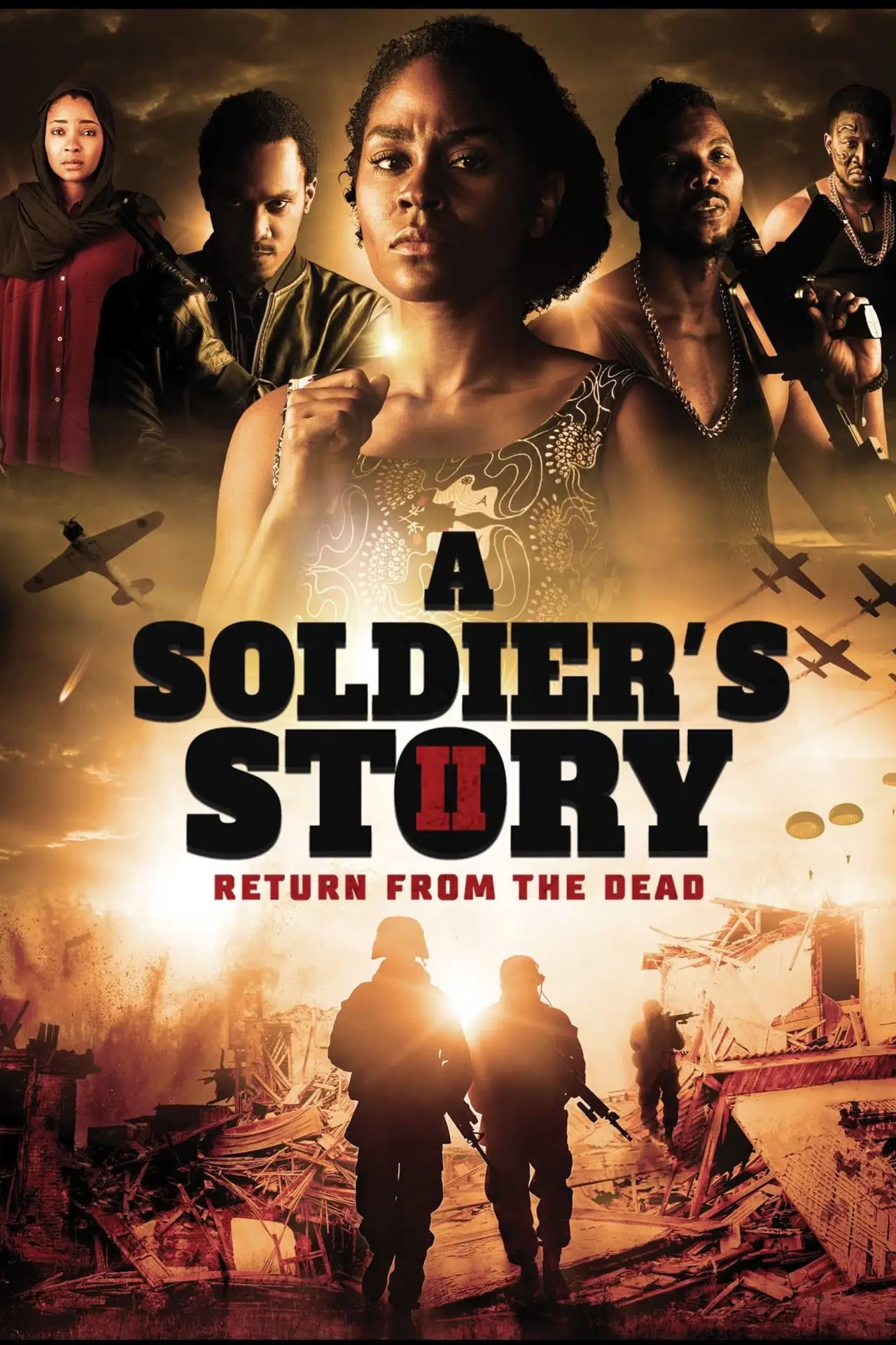 Movie poster "A Soldier