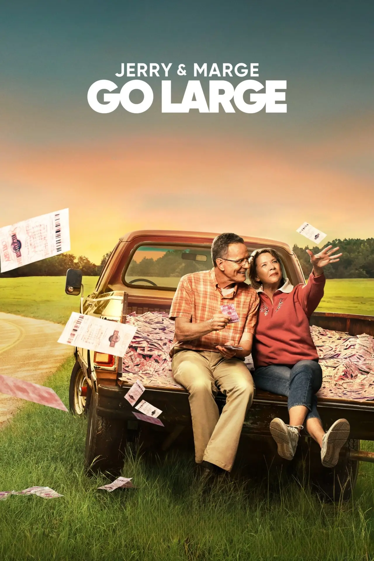 Movie poster "Jerry & Marge Go Large"