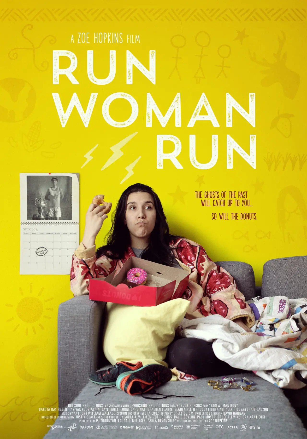 Movie poster "Run Woman Run"