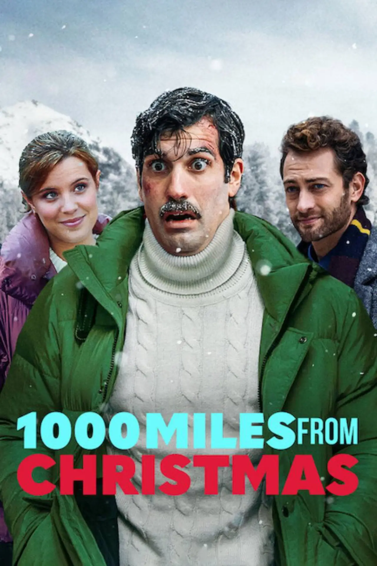 Movie poster "1000 Miles From Christmas"