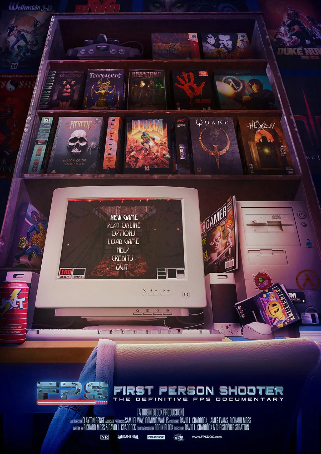 Movie poster "FPS: First Person Shooter"