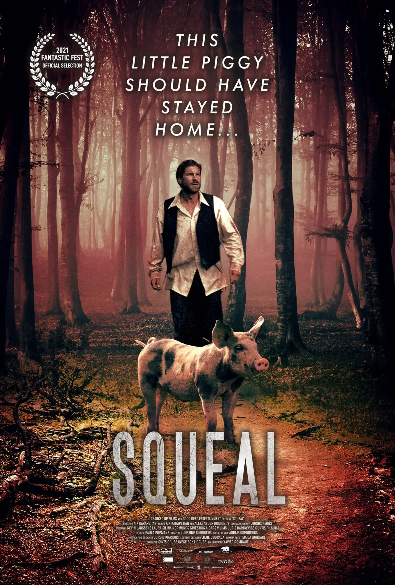 Movie poster "Squeal"