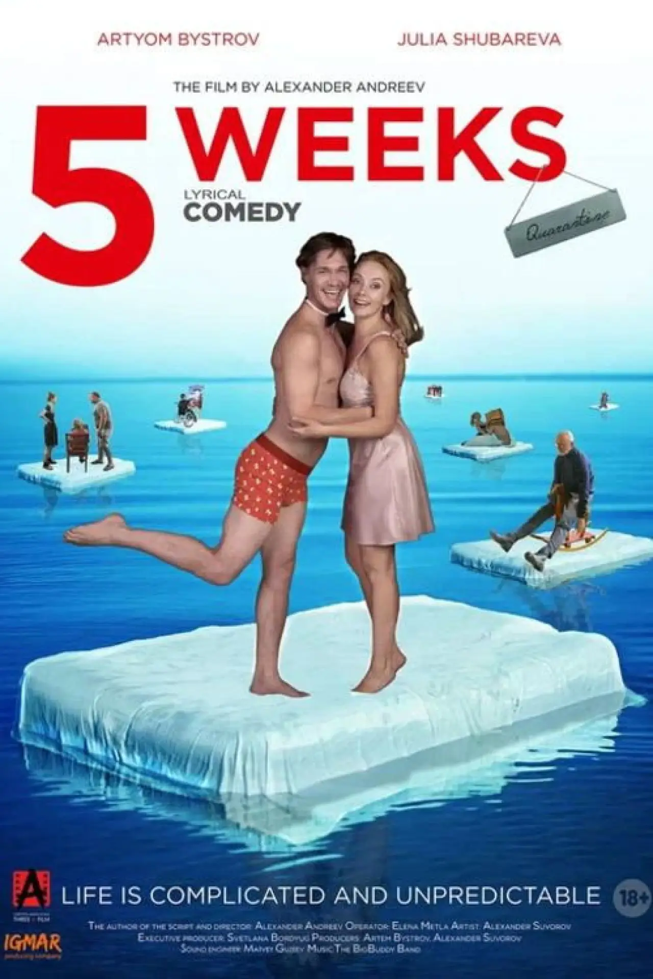 Movie poster "5 Weeks"