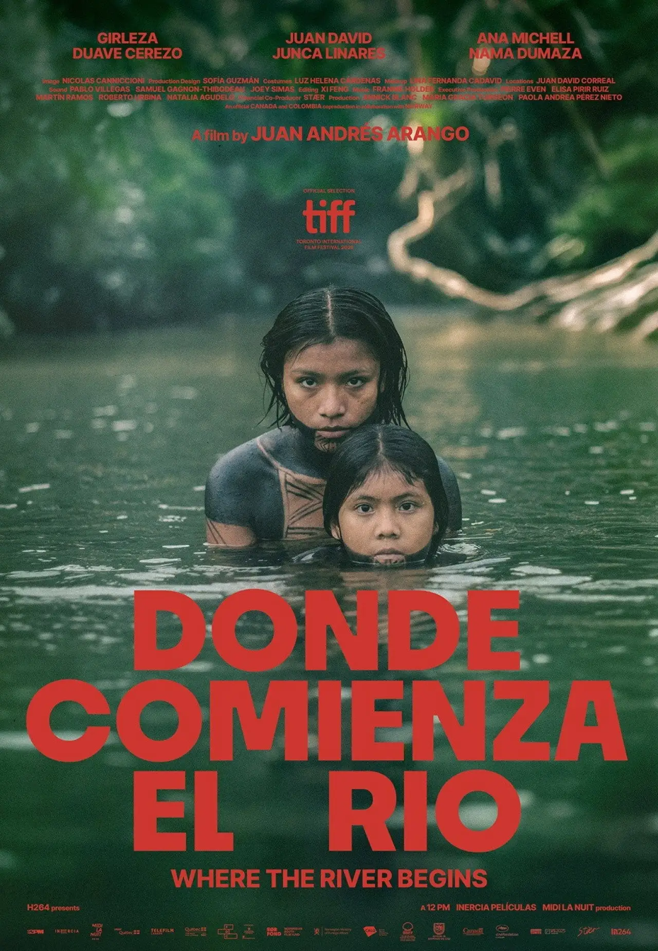 Movie poster "Where the River Begins"