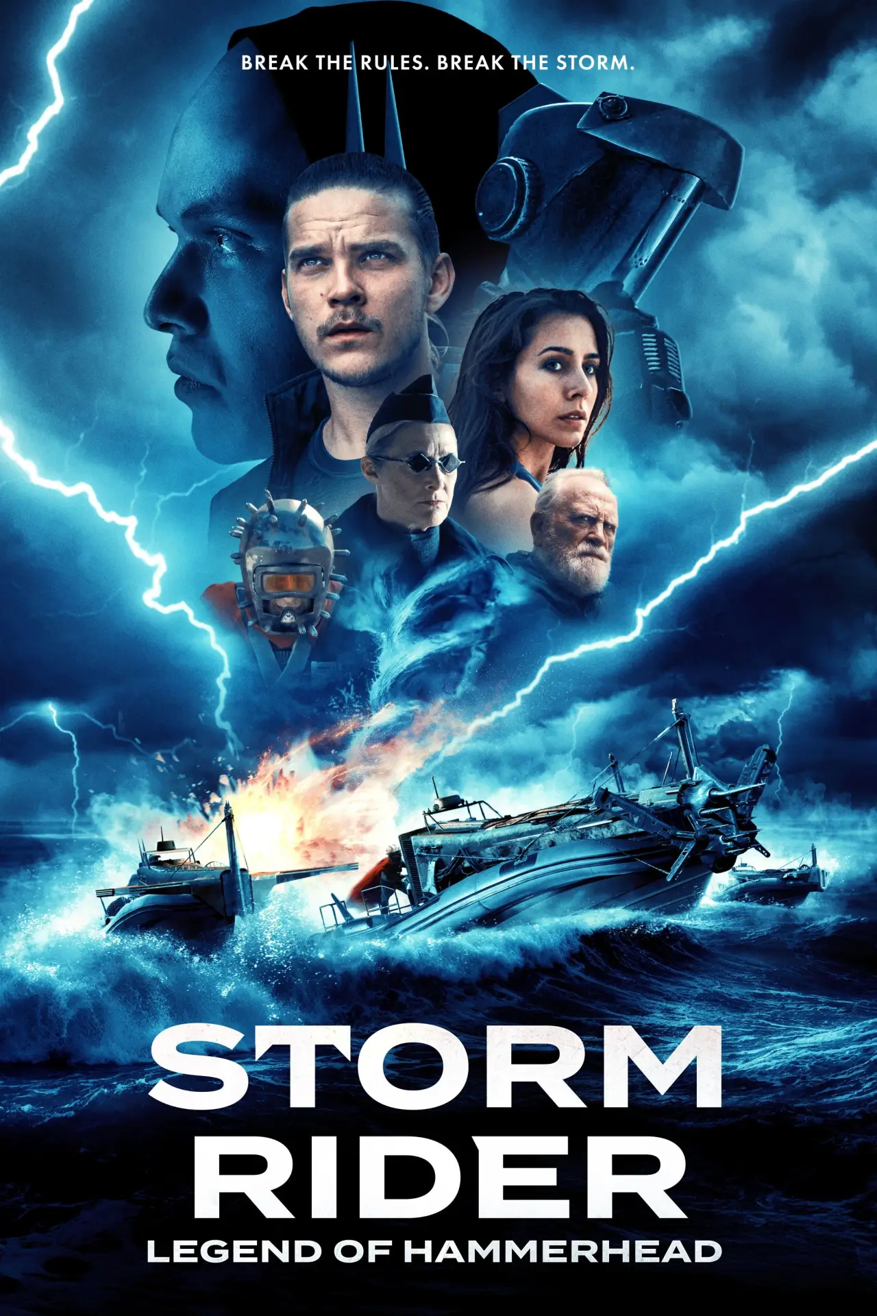 Movie poster "Storm Rider: Legend of Hammerhead"