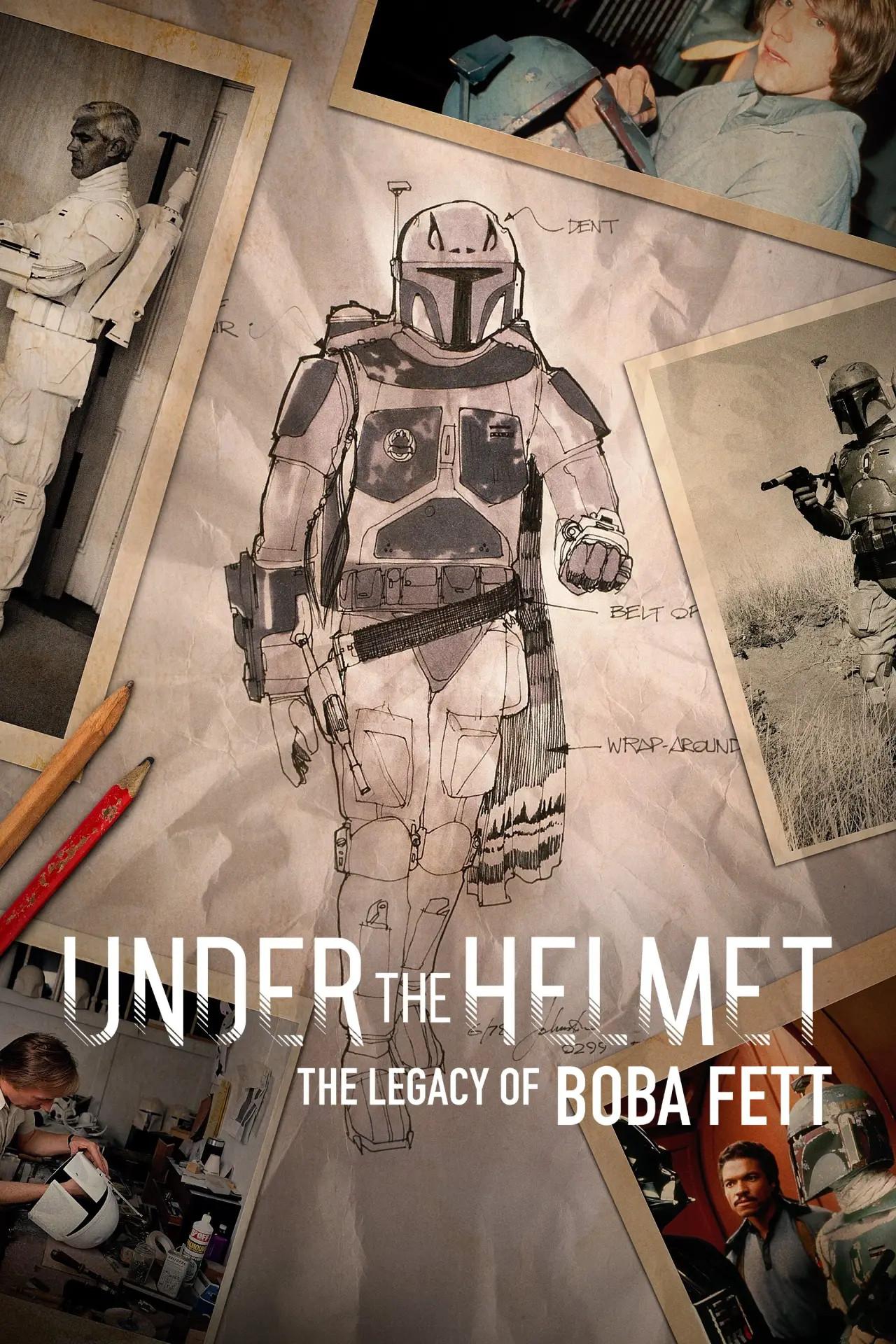Movie poster "Under the Helmet: The Legacy of Boba Fett"