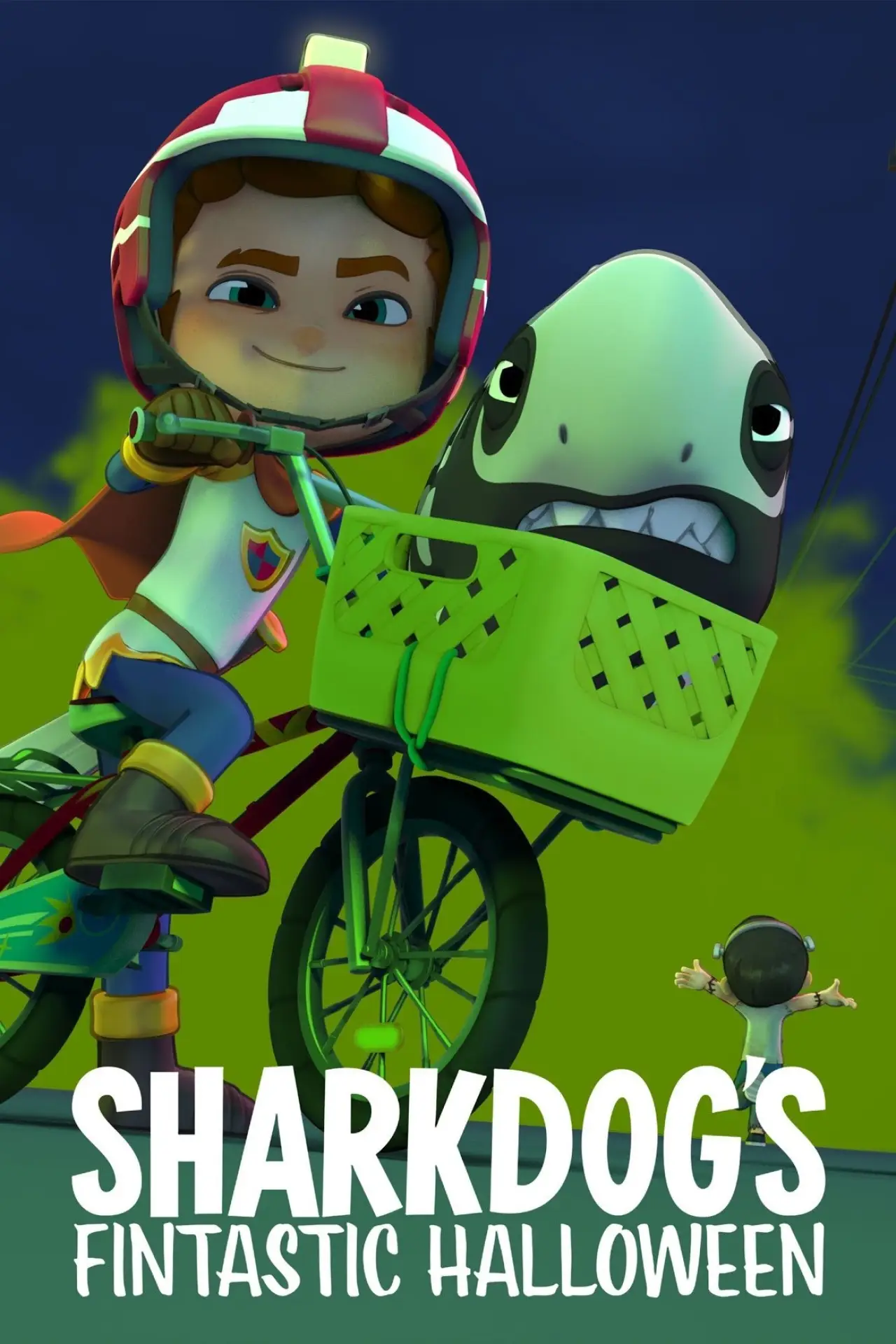 Movie poster "Sharkdog’s Fintastic Halloween"