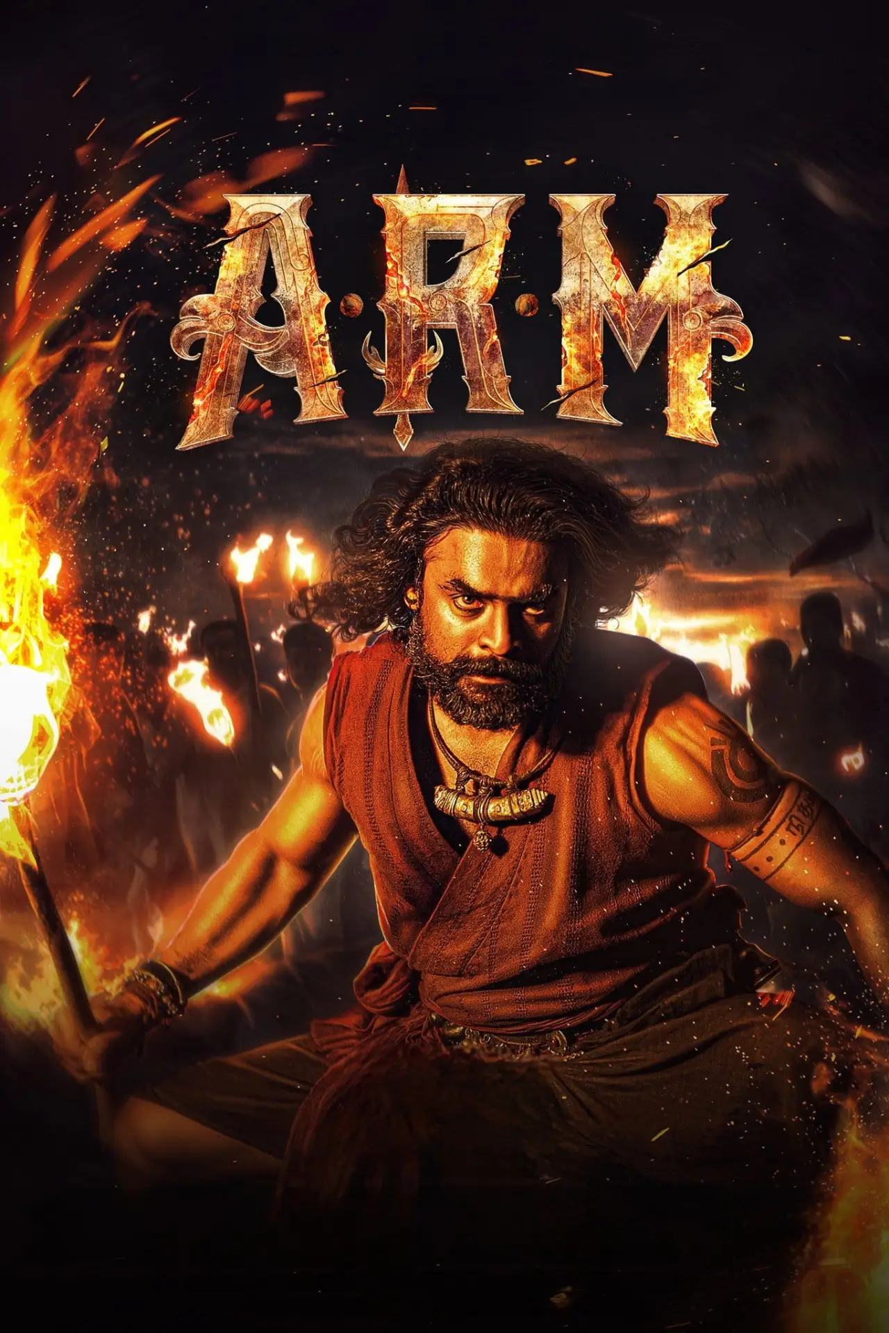 Movie poster "A.R.M - Ajayante Randam Moshanam"