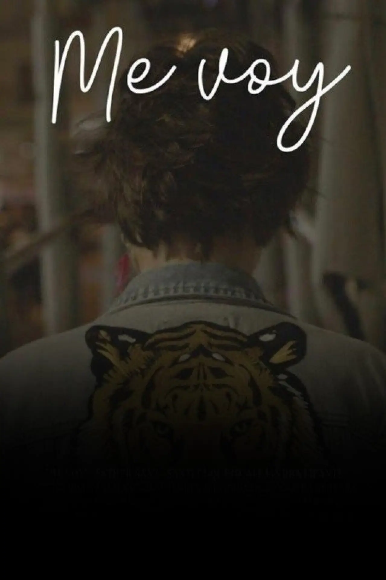 Movie poster "Me voy"