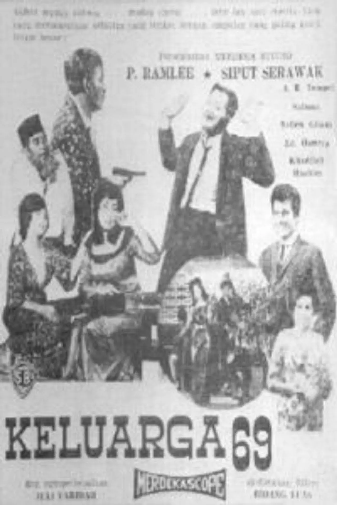 Movie poster "Keluarga 69"