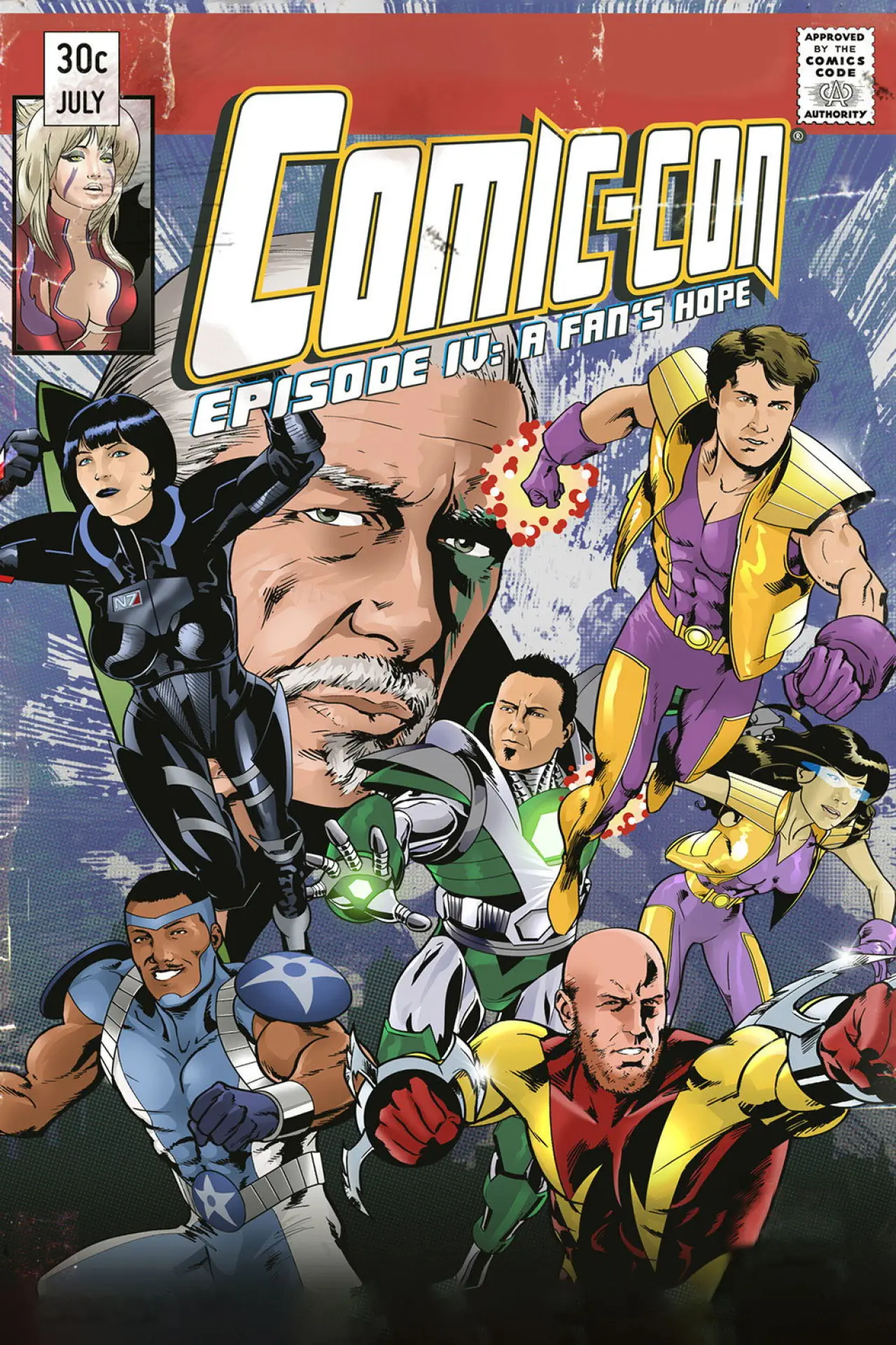Movie poster "Comic-Con Episode IV: A Fan