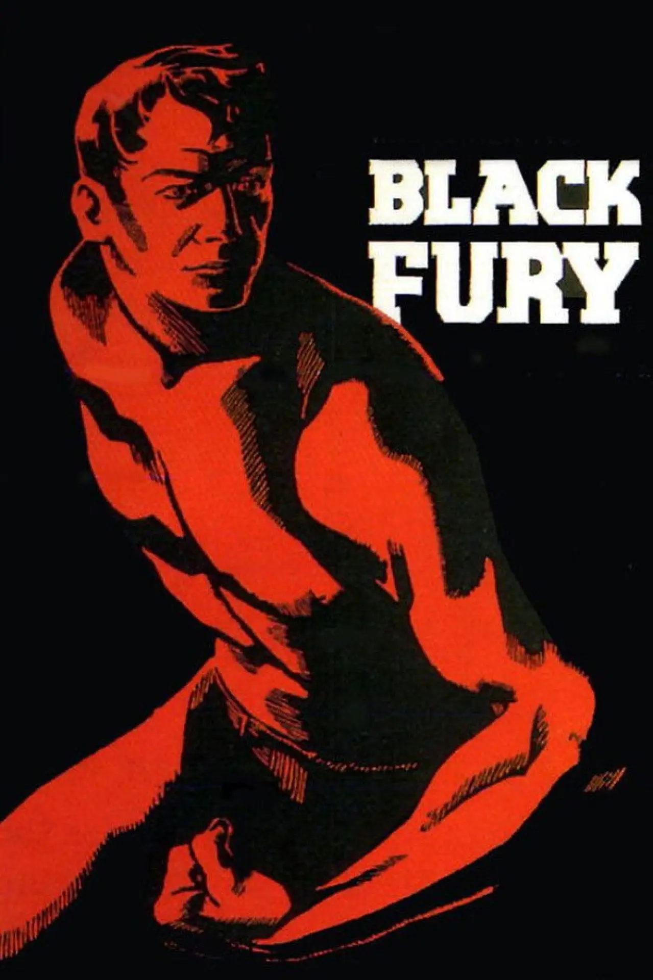 Movie poster "Black Fury"