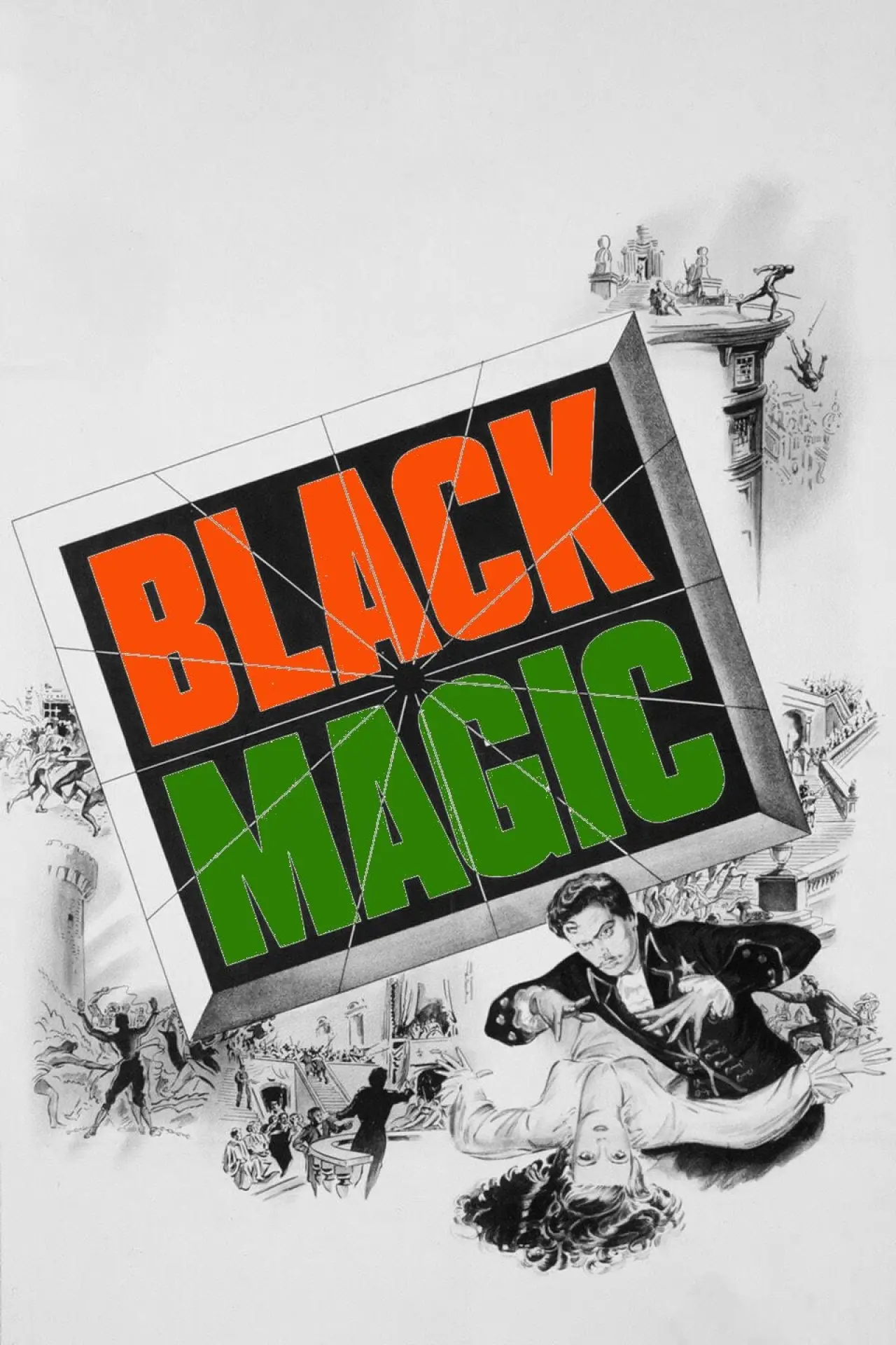 Movie poster "Black Magic"