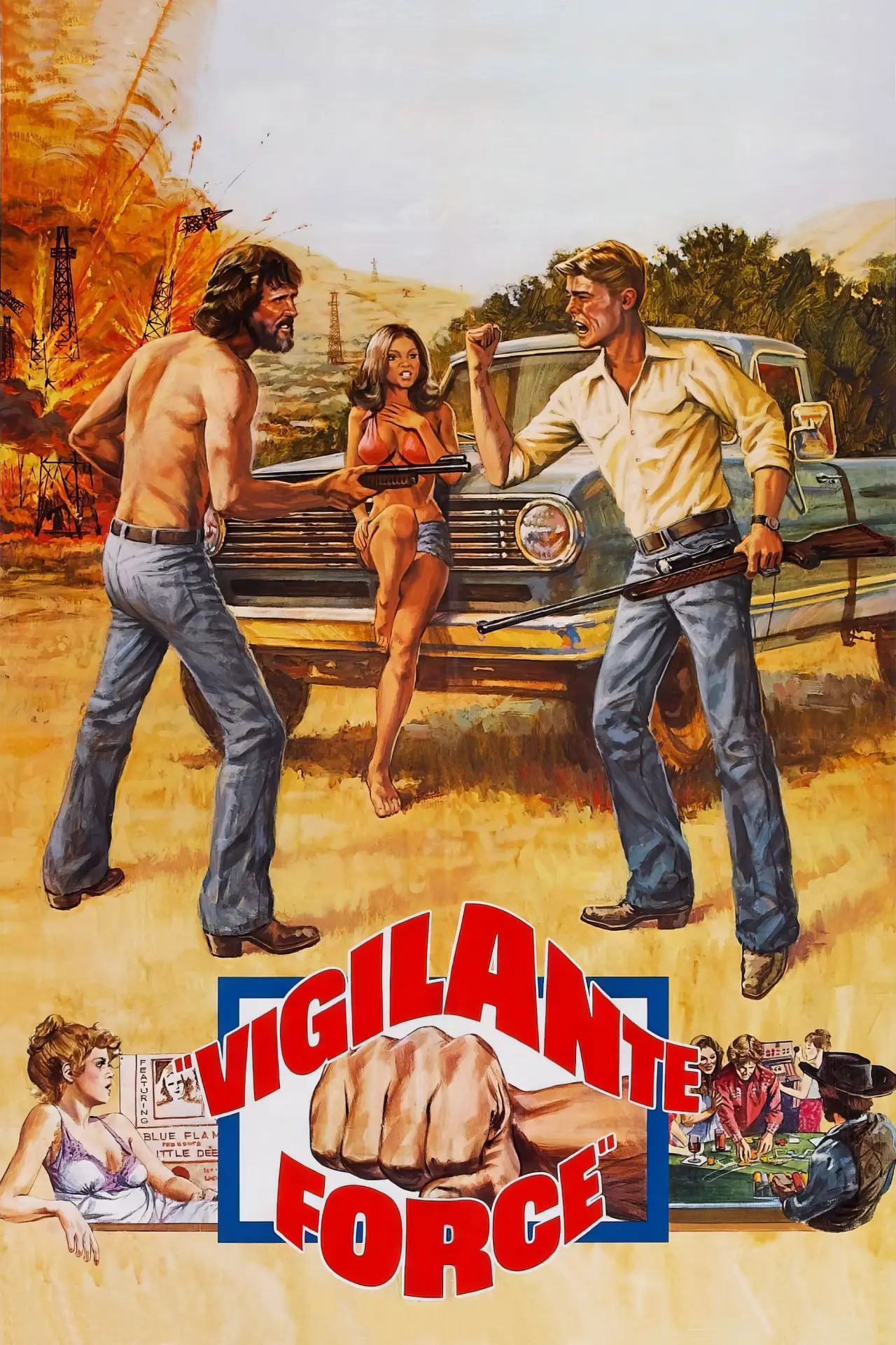 Movie poster "Vigilante Force"