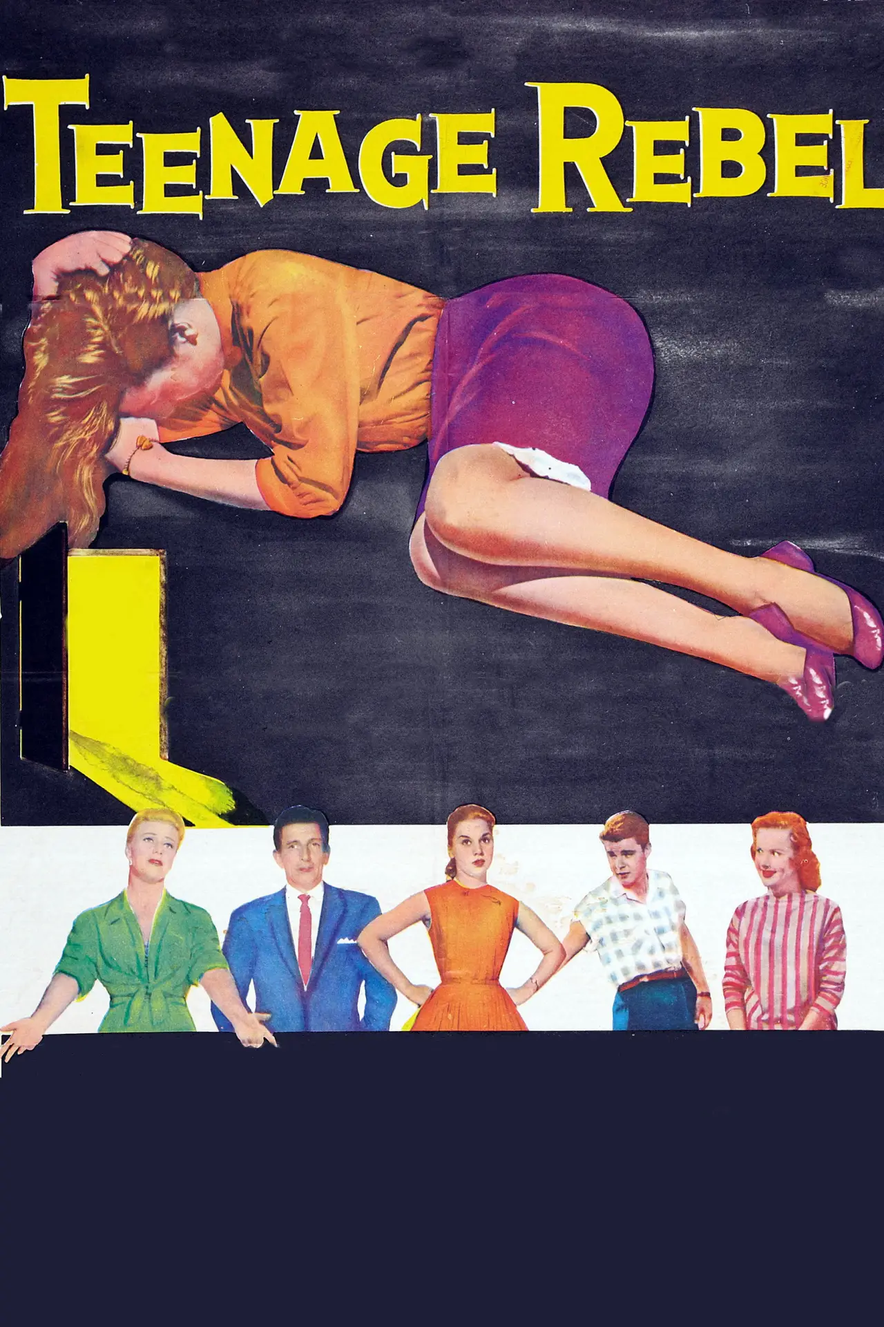 Movie poster "Teenage Rebel"