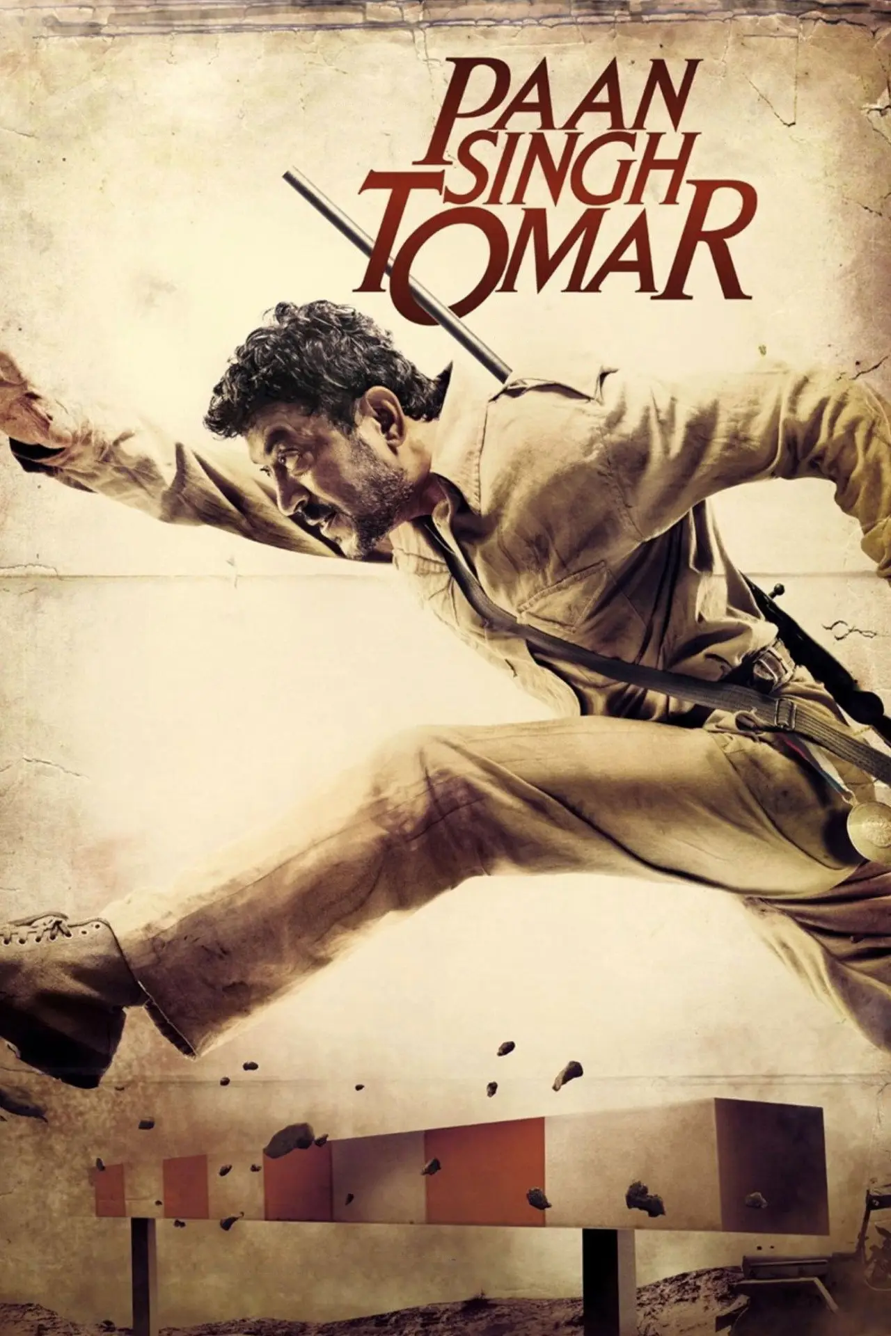 Movie poster "Paan Singh Tomar"