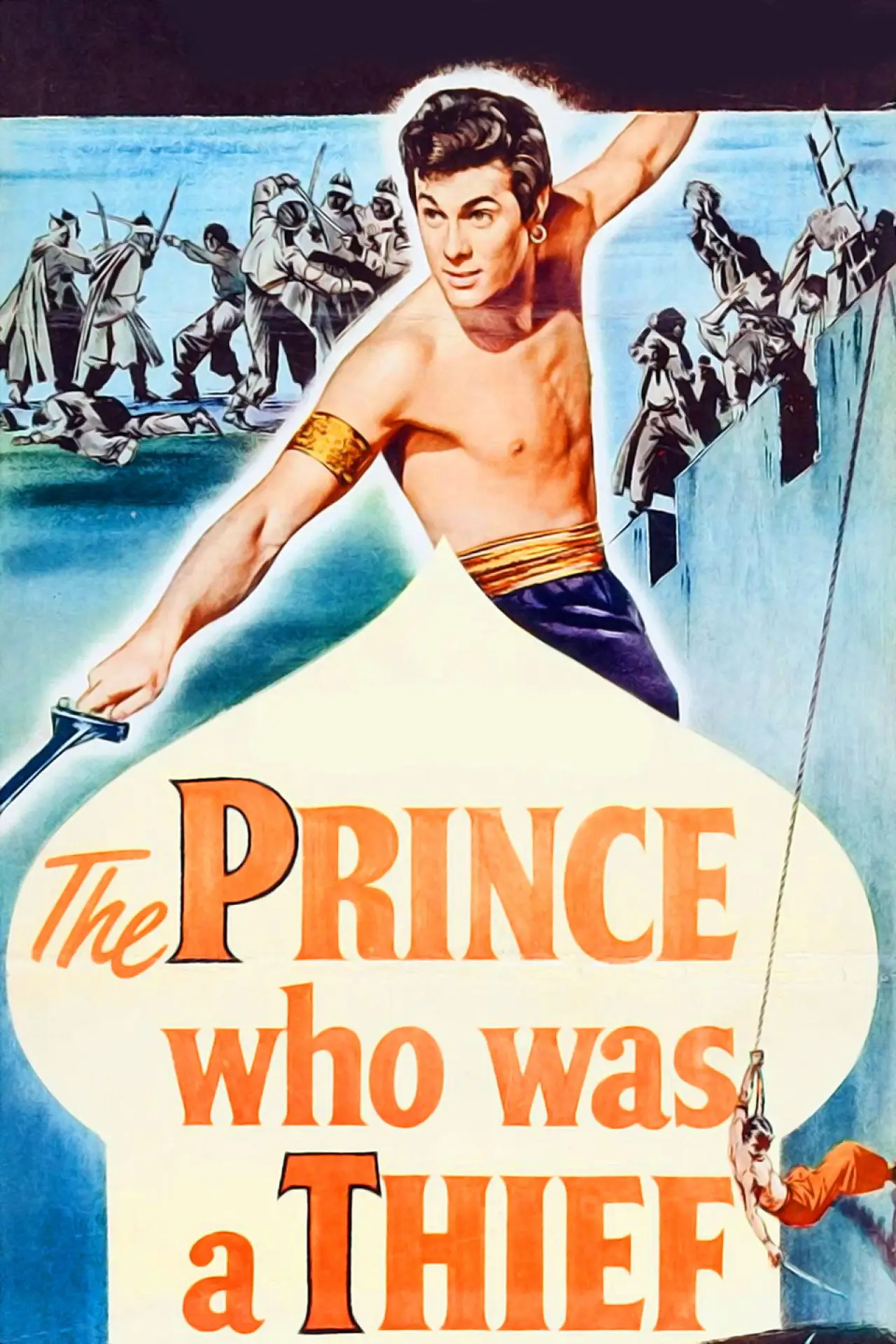 Movie poster "The Prince Who Was a Thief"
