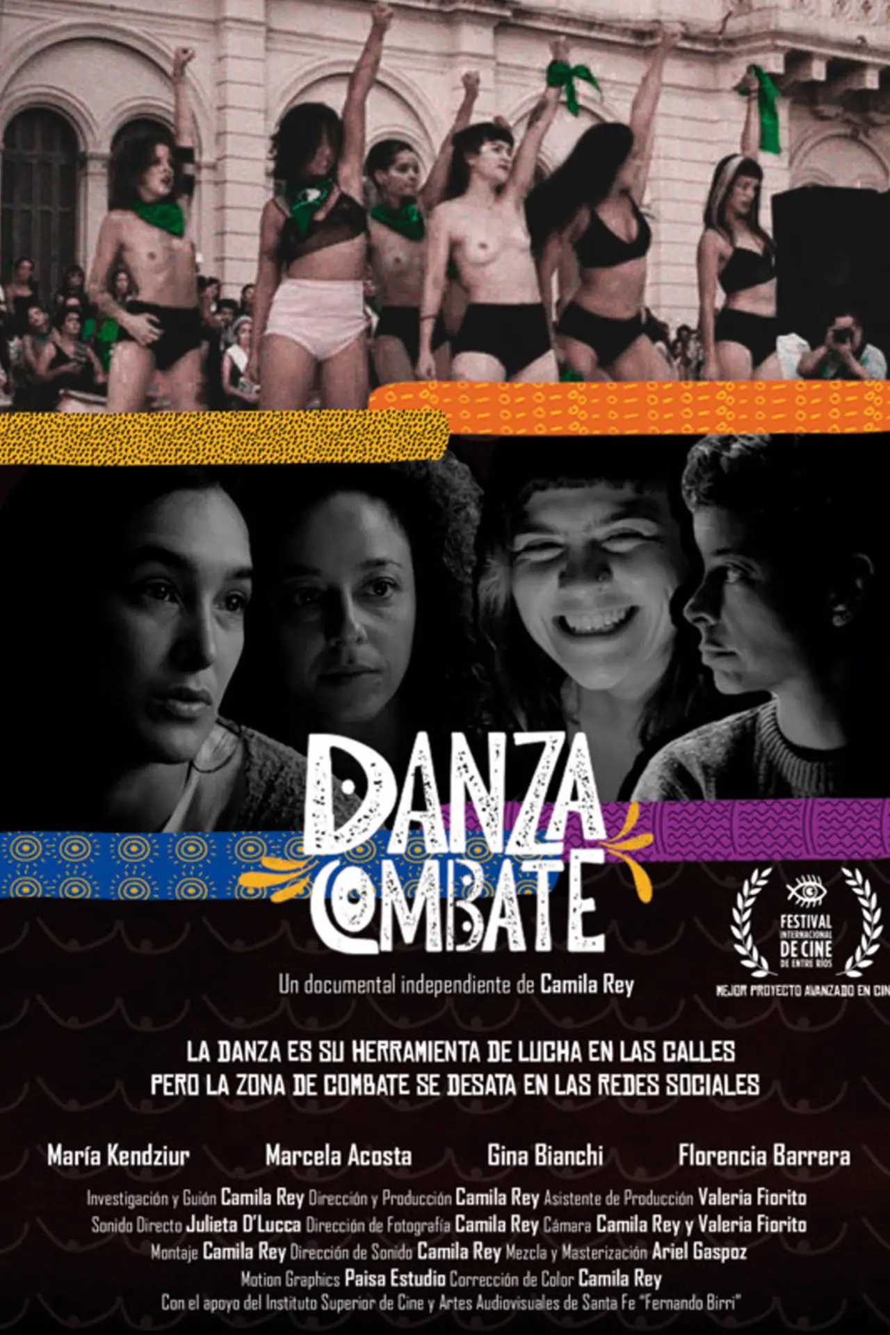 Movie poster "Danza combate"