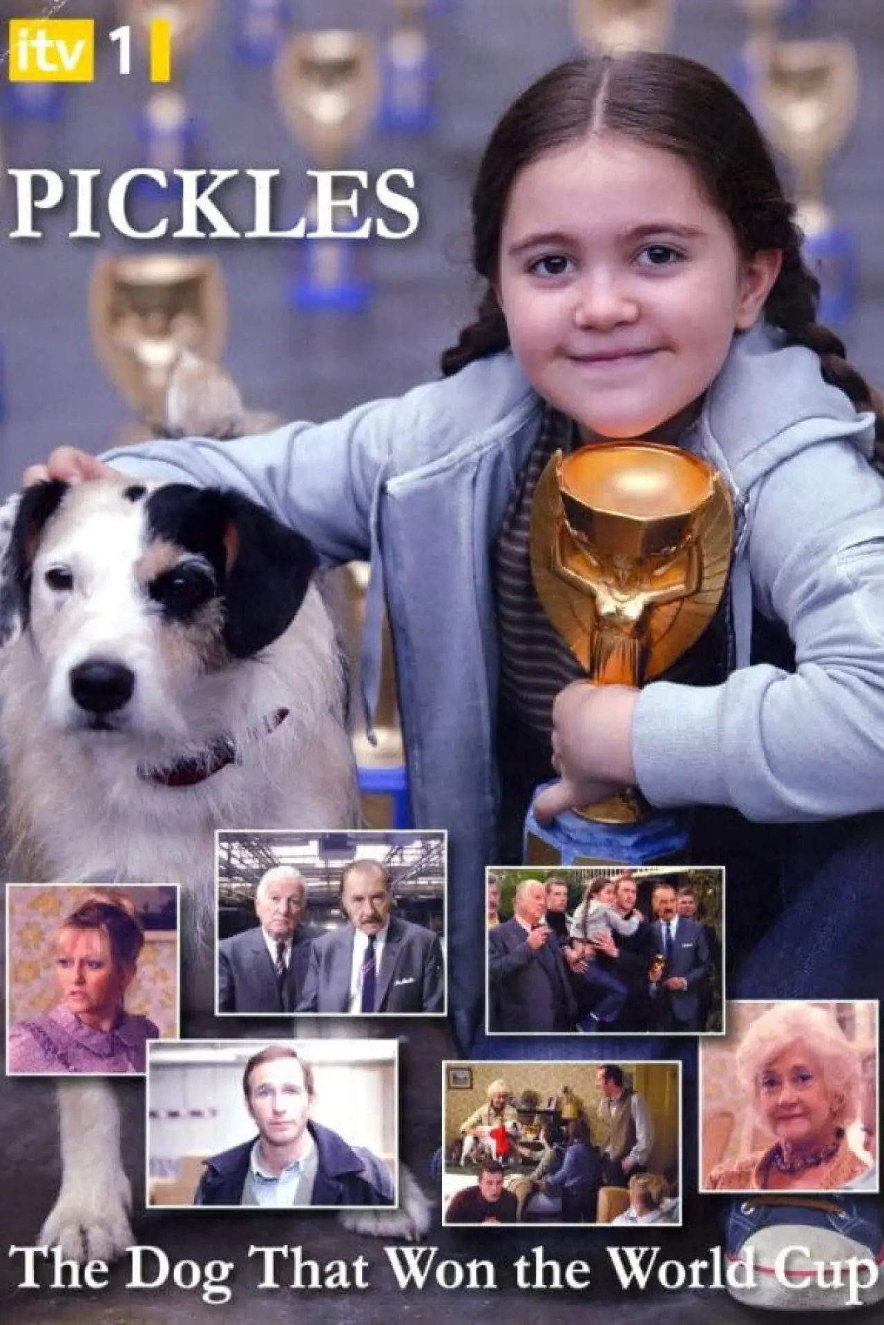 Movie poster "Pickles: The Dog Who Won the World Cup"