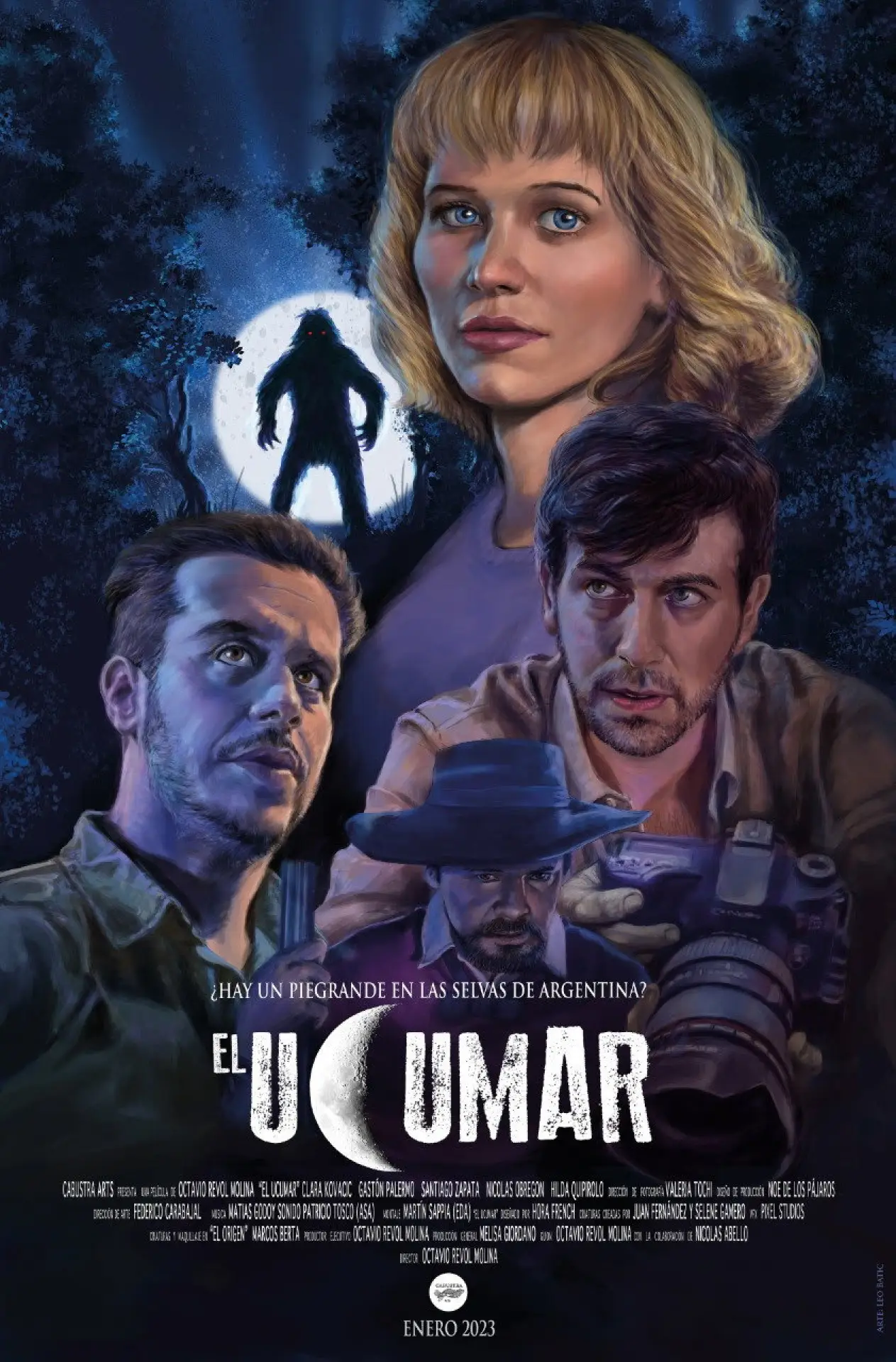 Movie poster "El Ucumar"